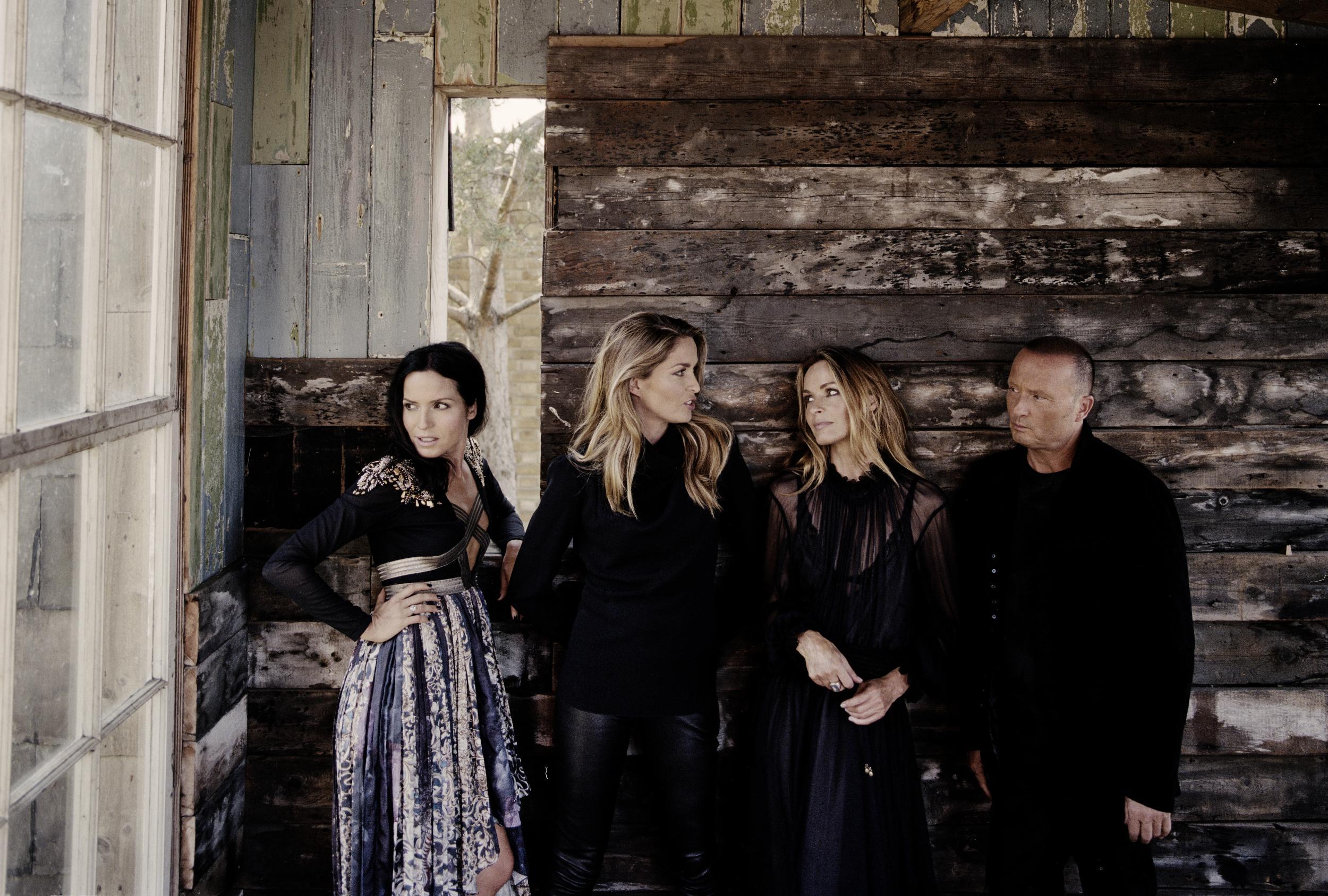 The Corrs, L-R: Andrea, Sharon, Caroline, Jim