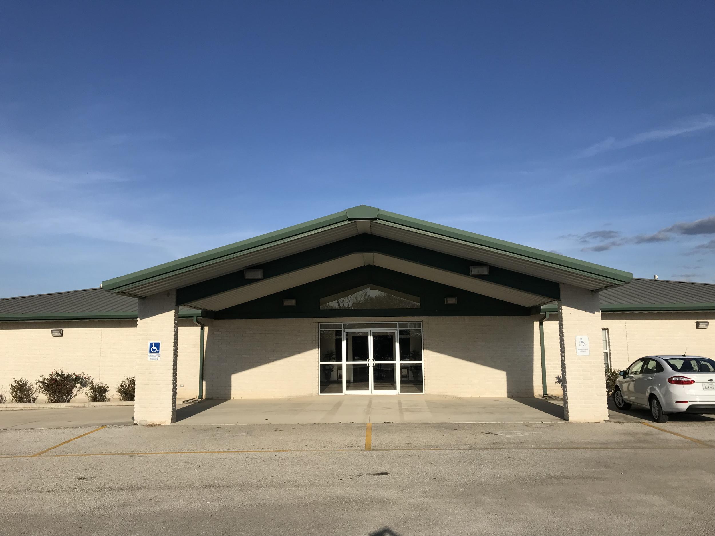 The doors to the Stockdale Church of Christ were open on Tuesday, after a shooting nearby