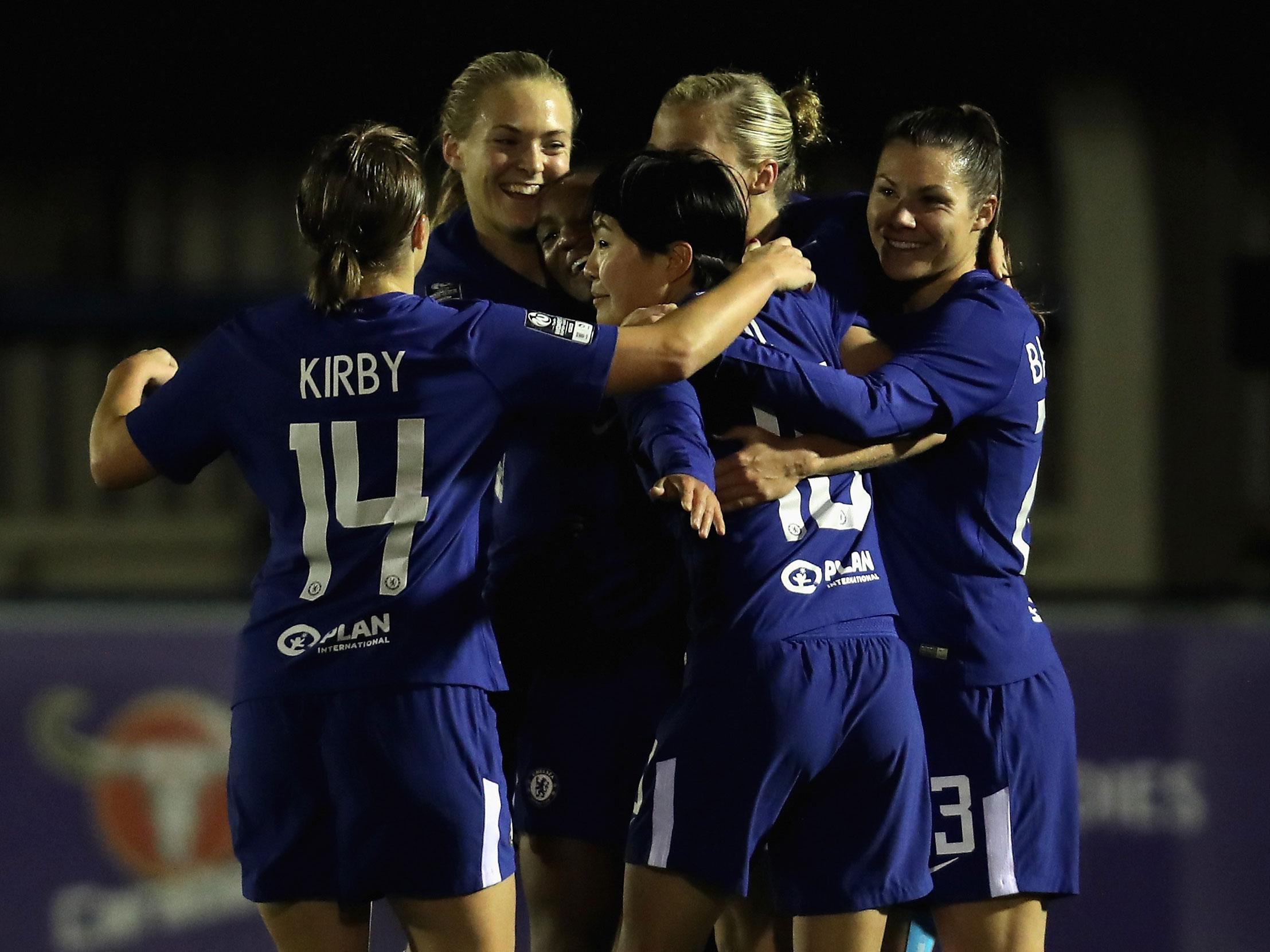 Chelsea Ladies proved too strong for their Swedish opponents