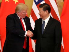 Trump and Xi take no questions from reporters at 'news briefing'