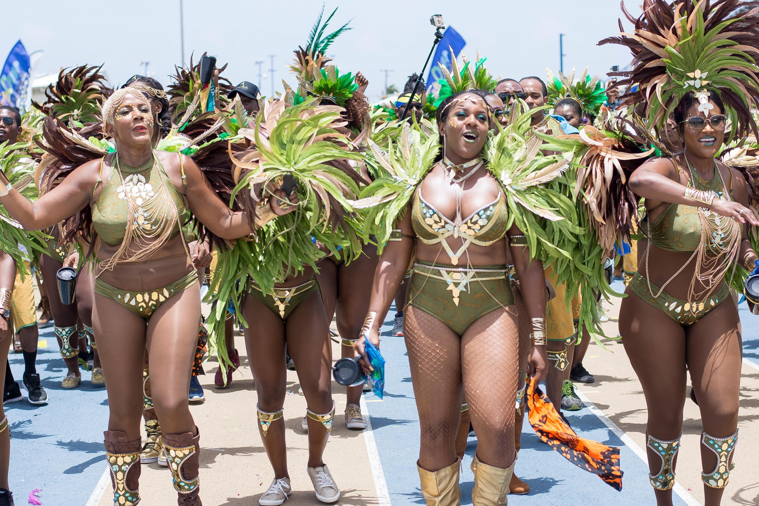 Grand Kadooment carnival parade in Barbados