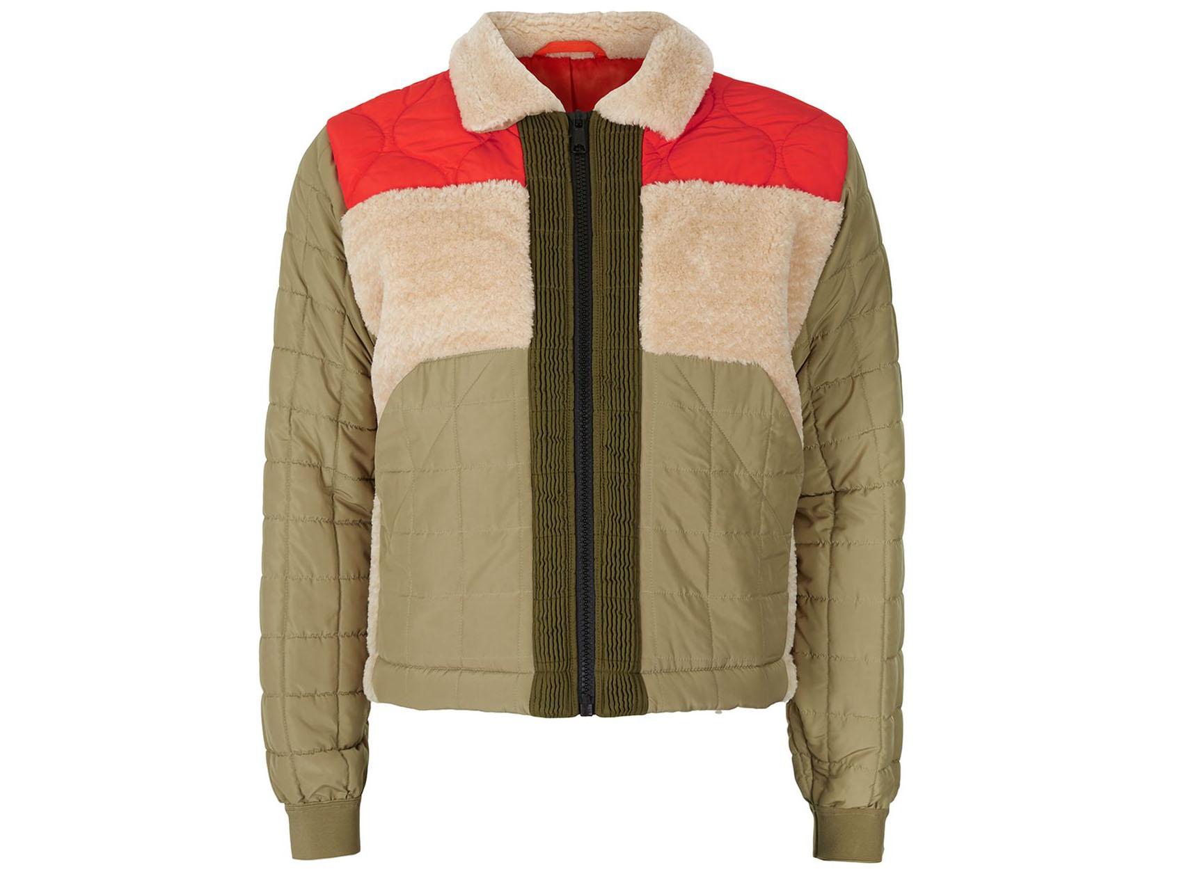 Patched Harrington Jacket, £200, Topman