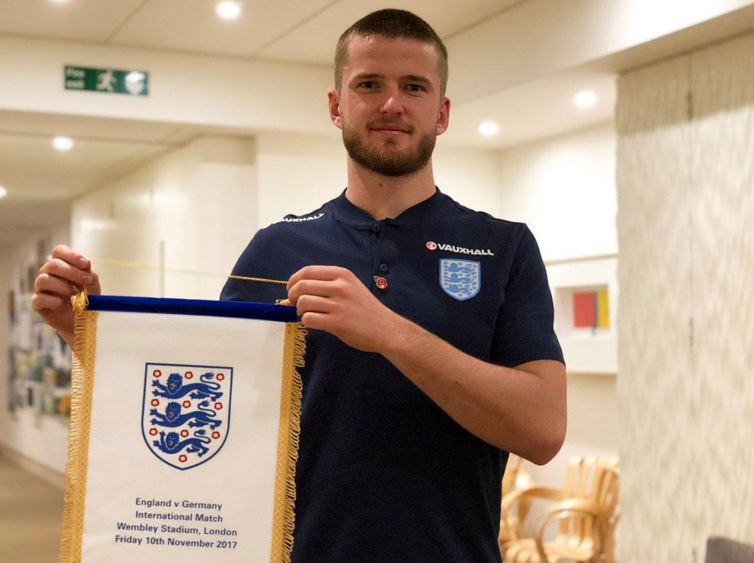 Eric Dier has been handed the armband for the friendly with Germany