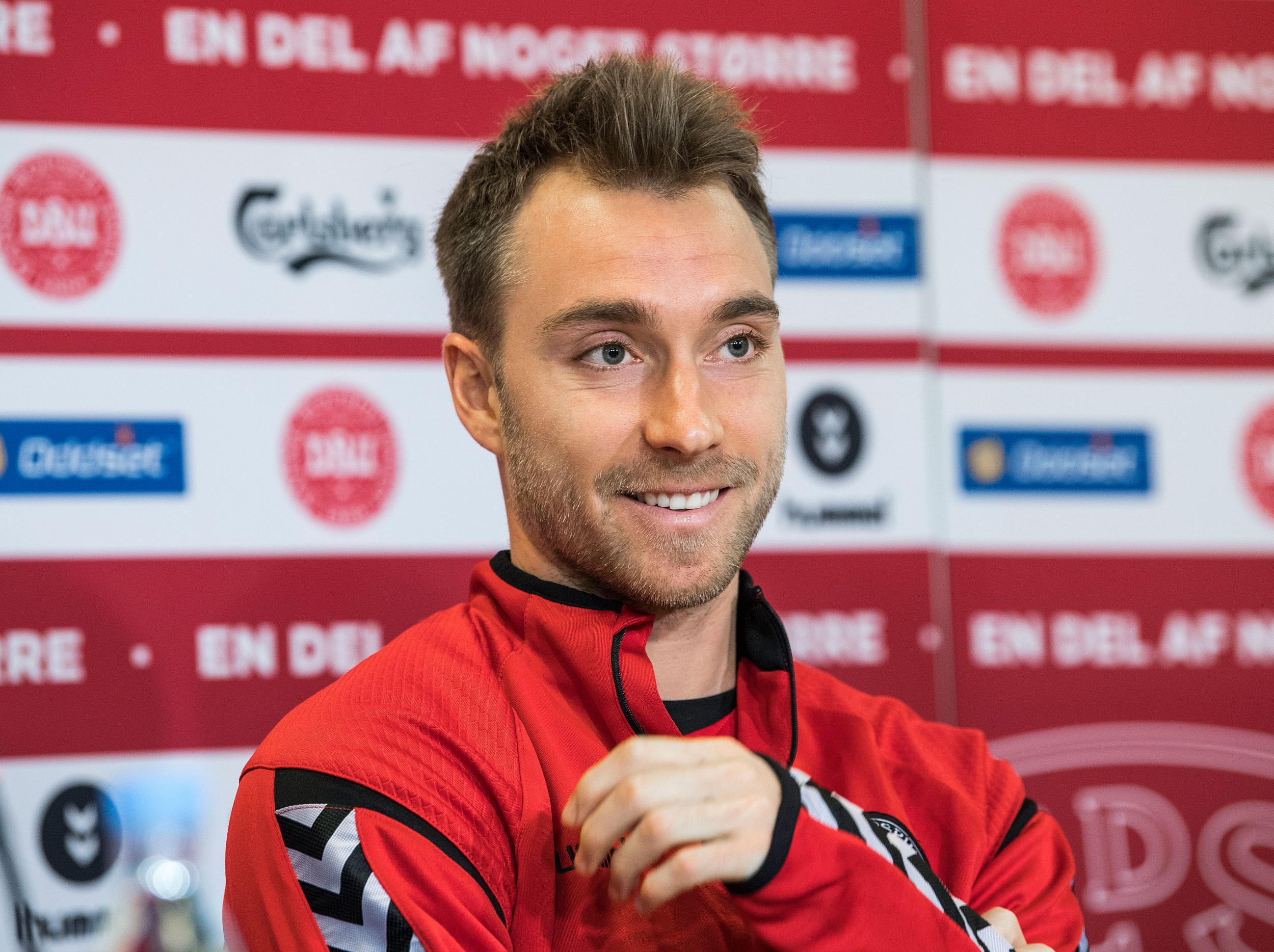 Eriksen is determined to play at the Russian World Cup