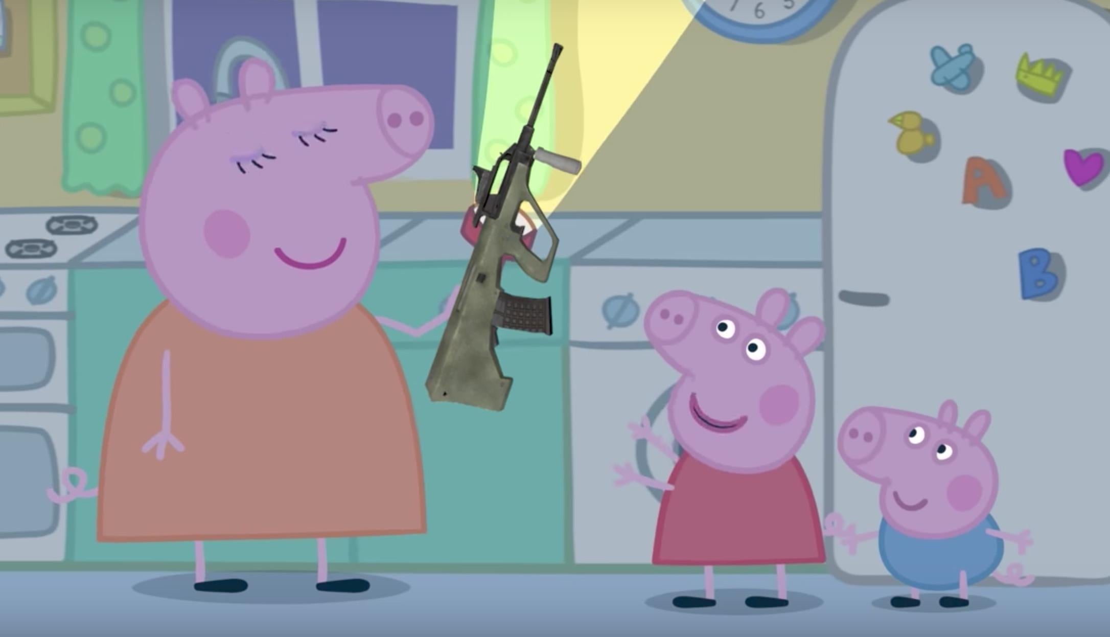 A Peppa Pig 'parody' that has been viewed more than a million times