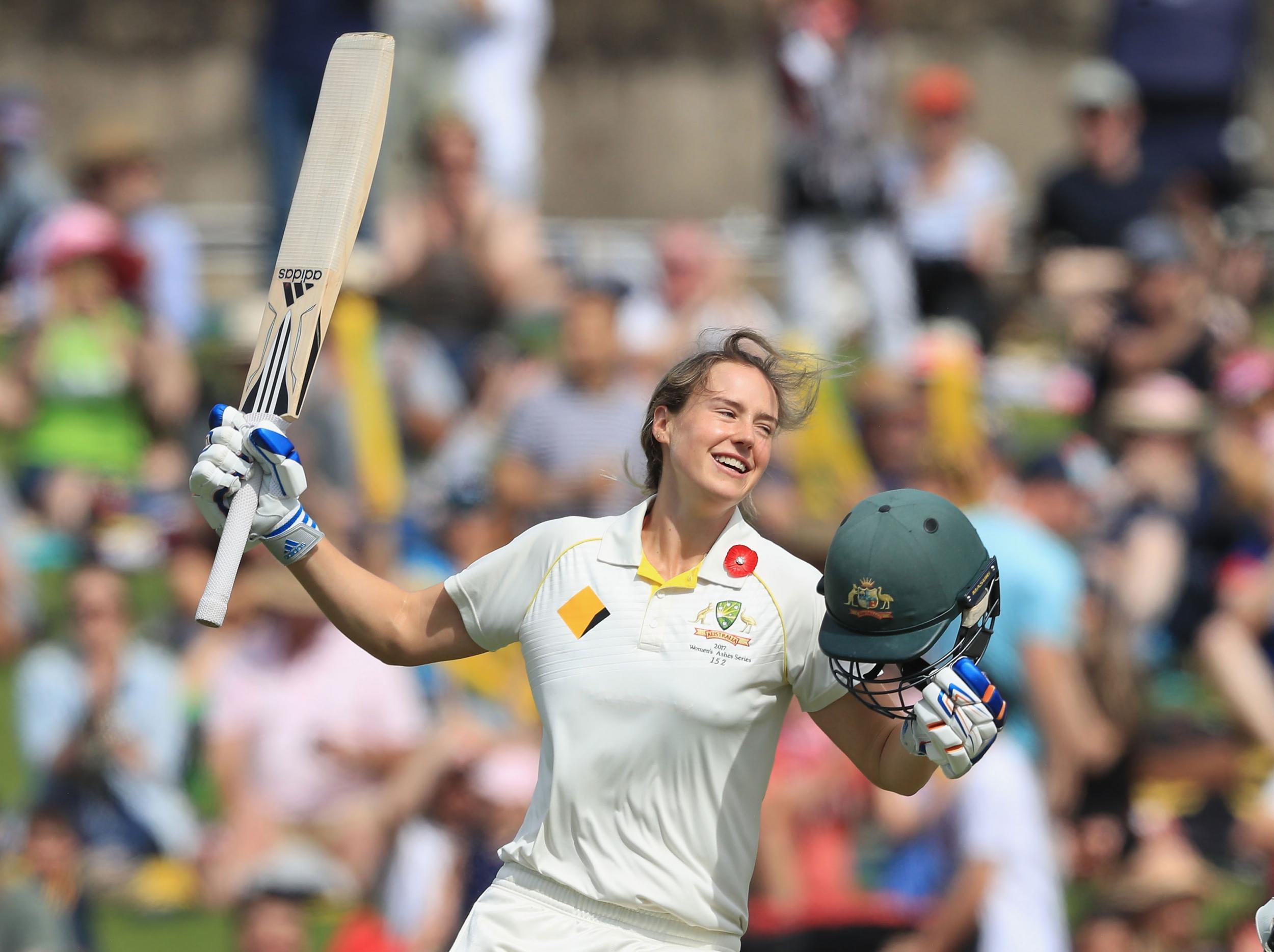 Perry had never previously gone past three figures for her country