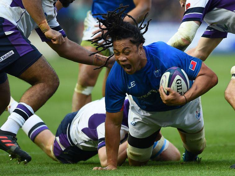 Scotland were given all they could handle by Samoa