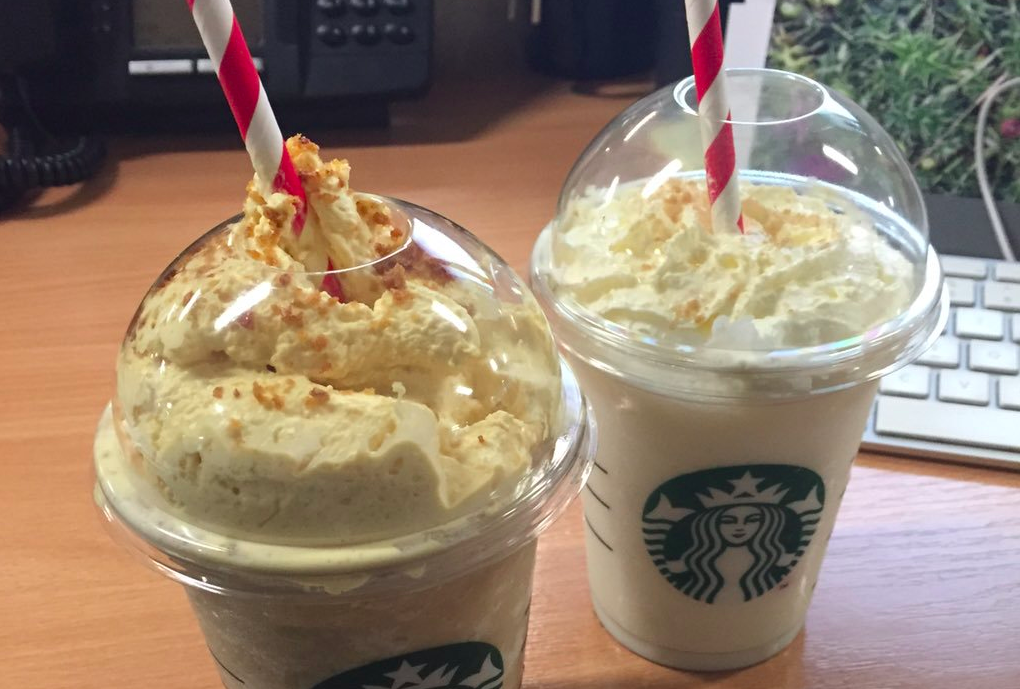 Snowball frappuccinos
