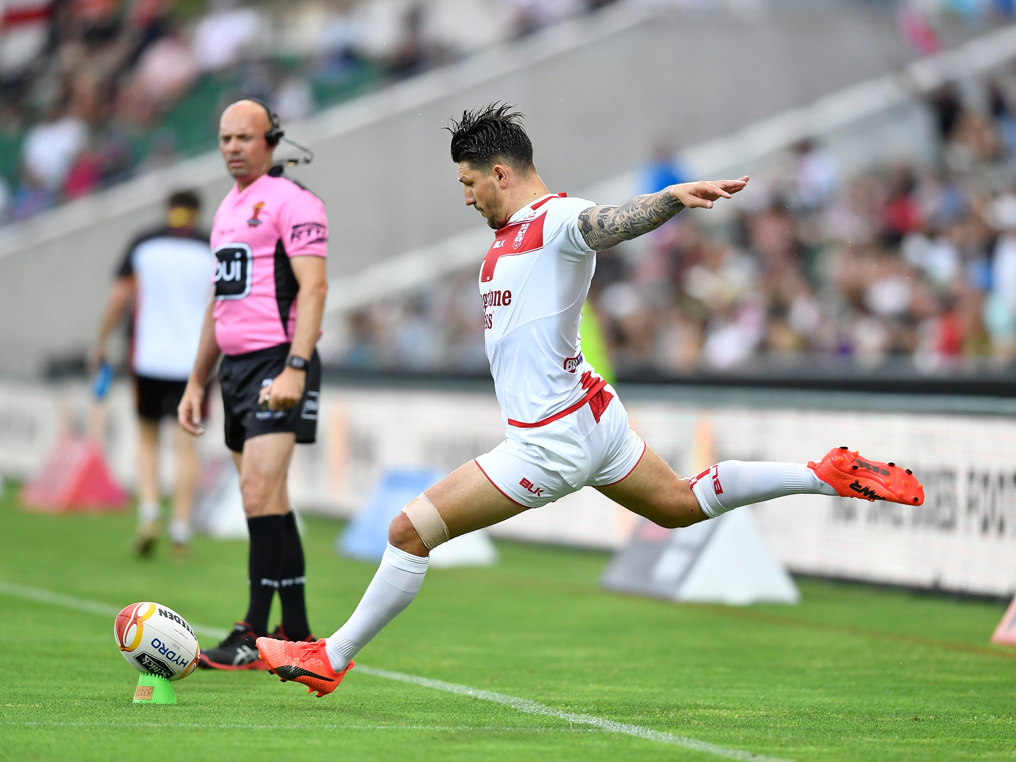 Widdop was in good form with the boot as he kicked four conversions