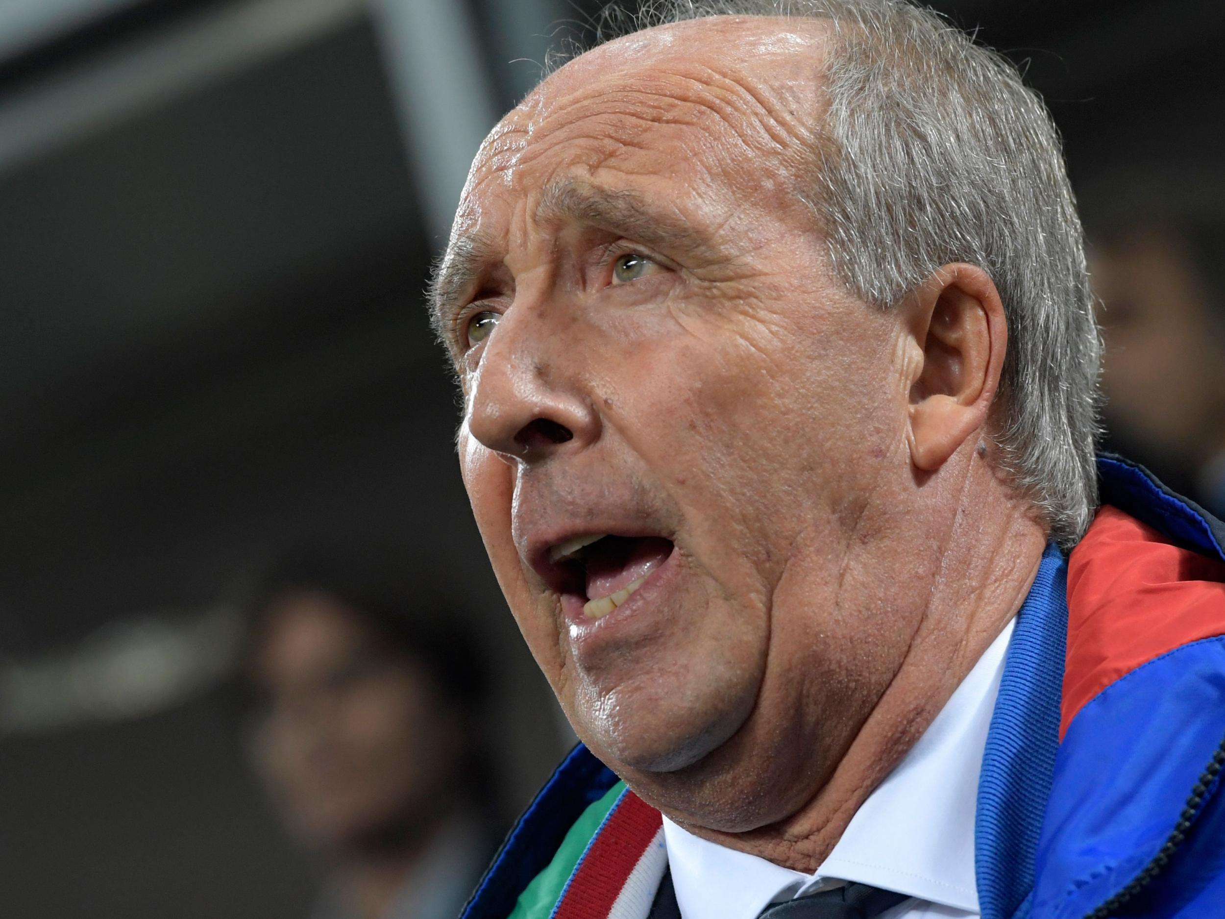 Italy coach Gian Piero Ventura is set to take much of the blame