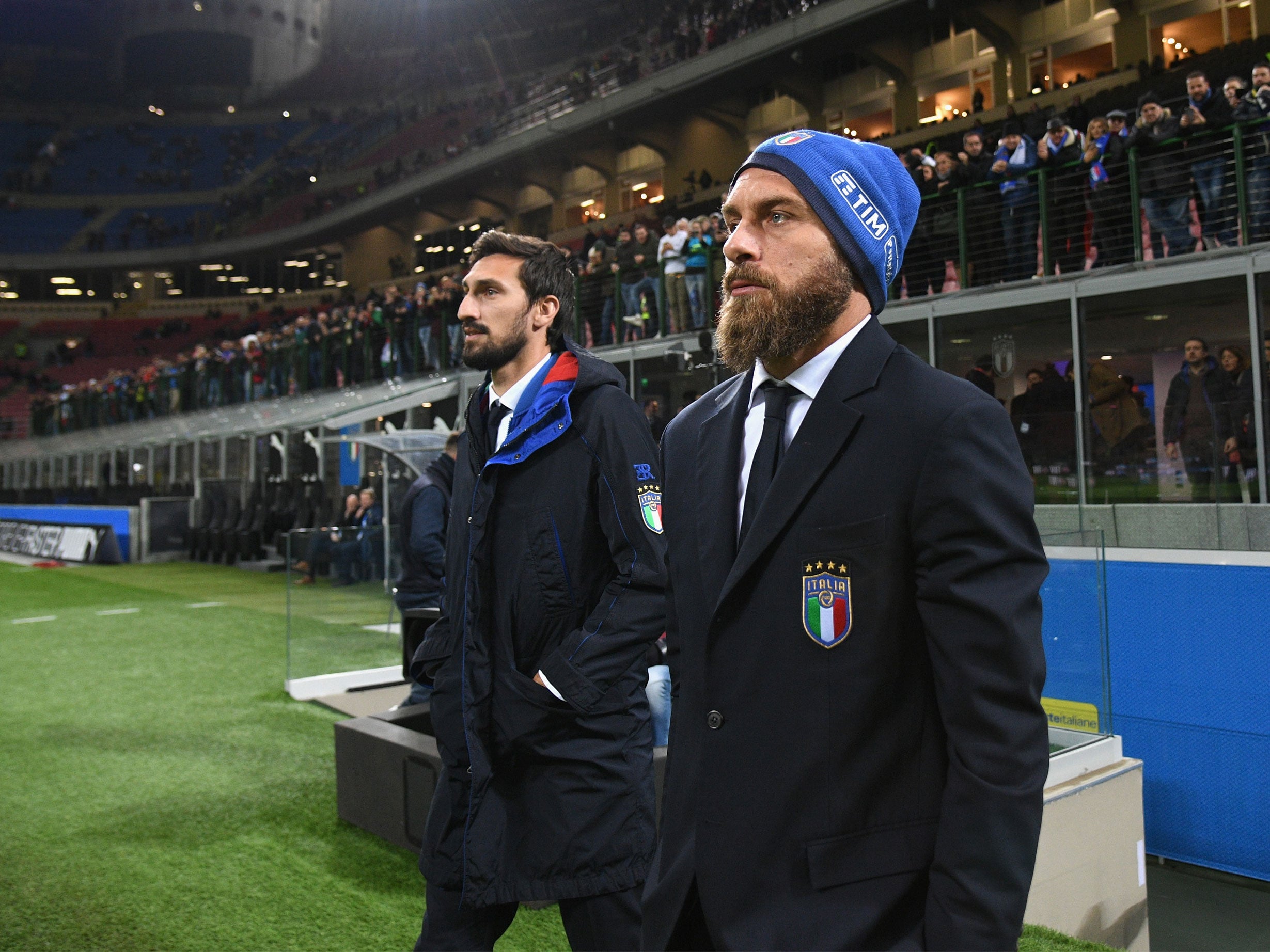 Daniele de Rossi was furious with Giampiero Ventura's decision to ask him to warm up