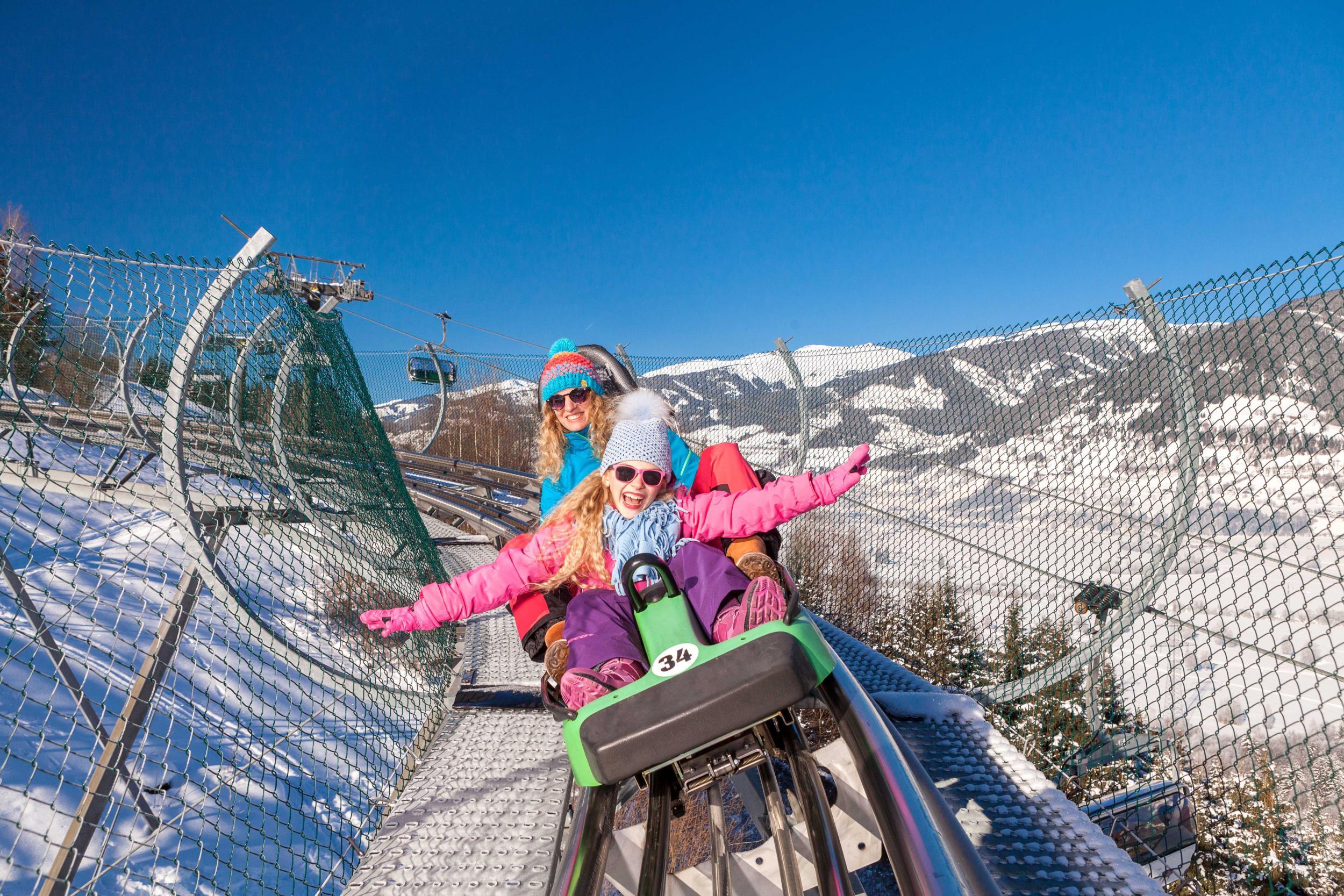 Take a ride on the new Alpbachtaler Lauser-Sauser Alpine coaster