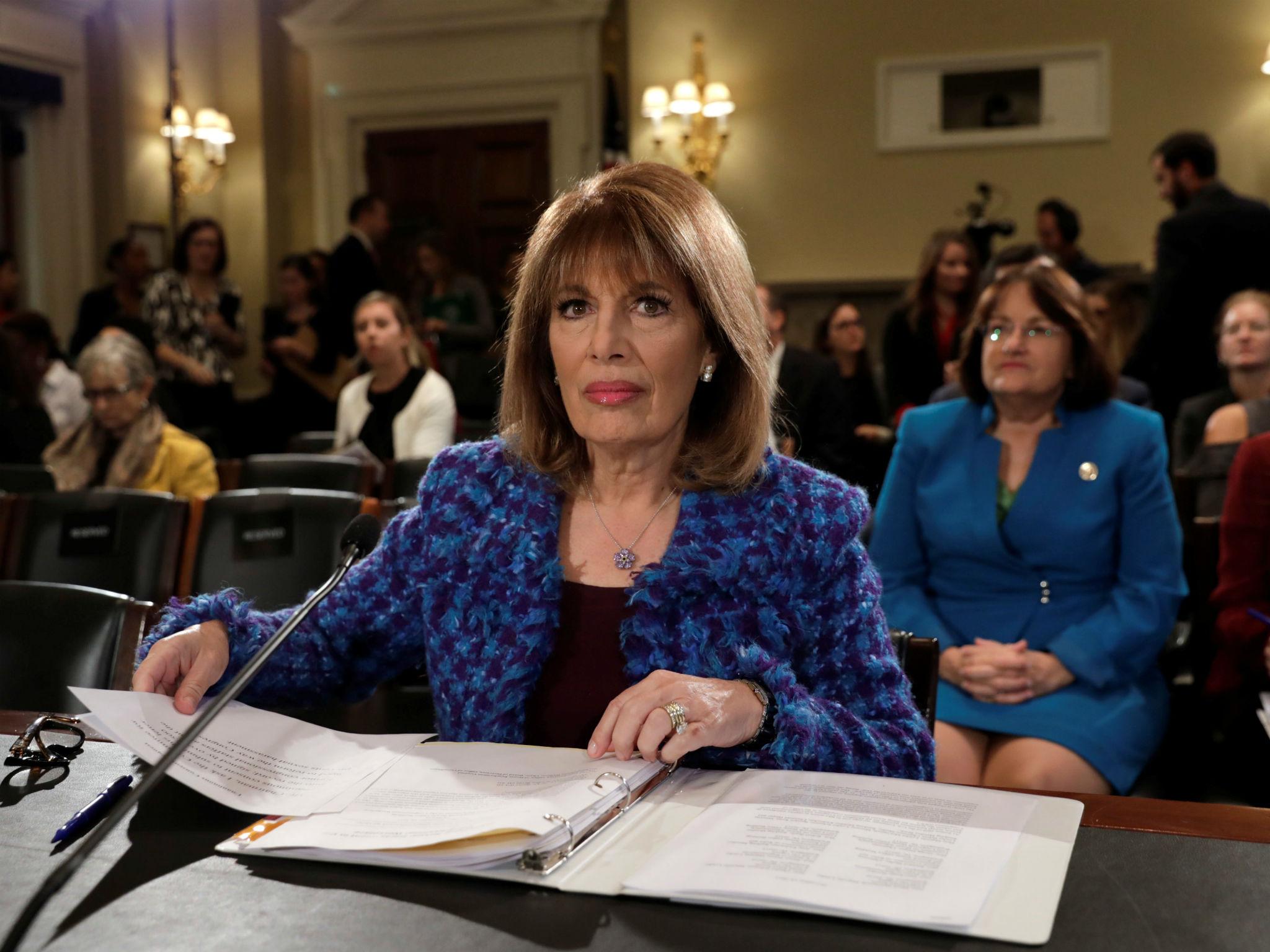 Ms Speier spearheaded the #MeToo movement in Congress