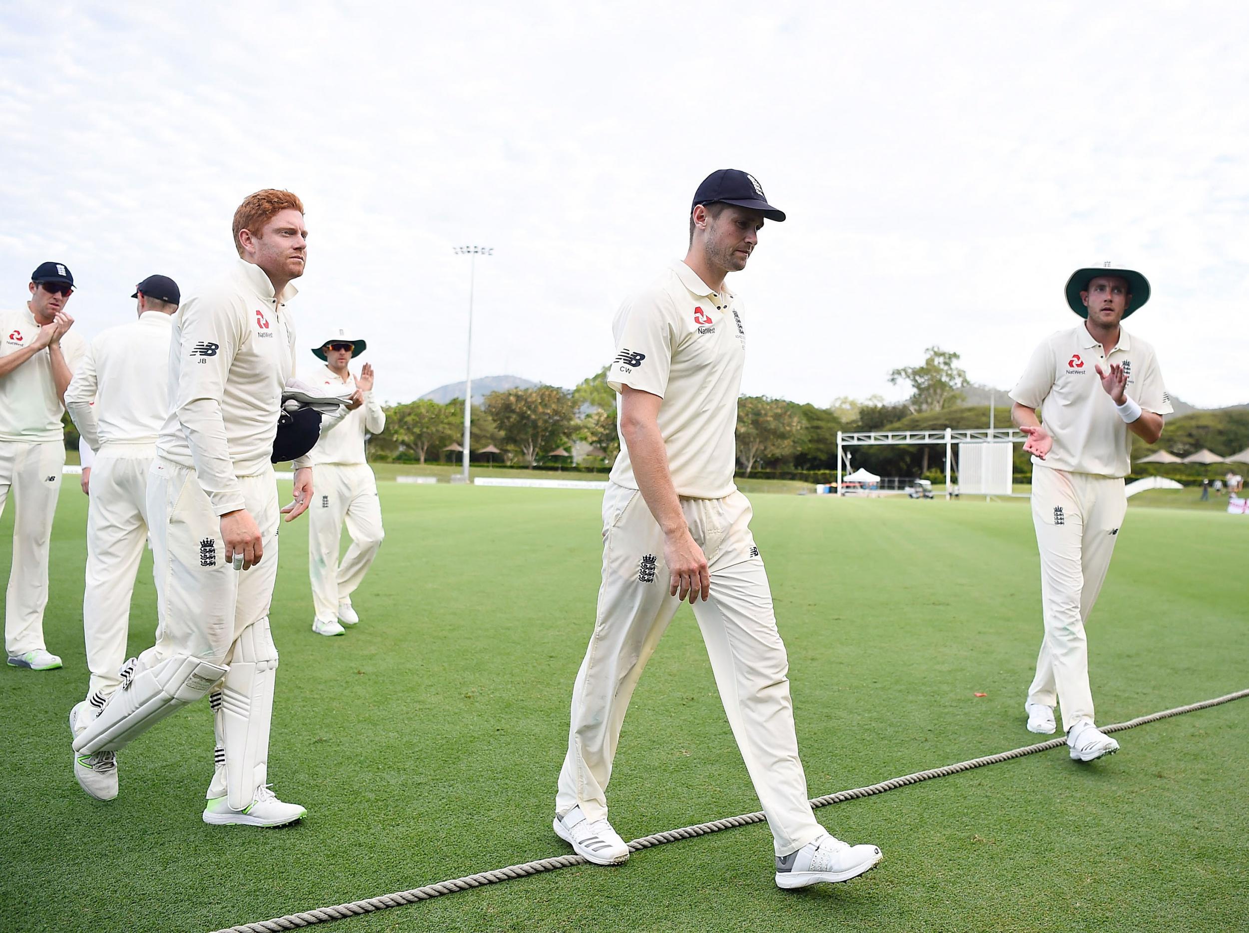 &#13;
Woakes' heroics have England in good position at the close &#13;