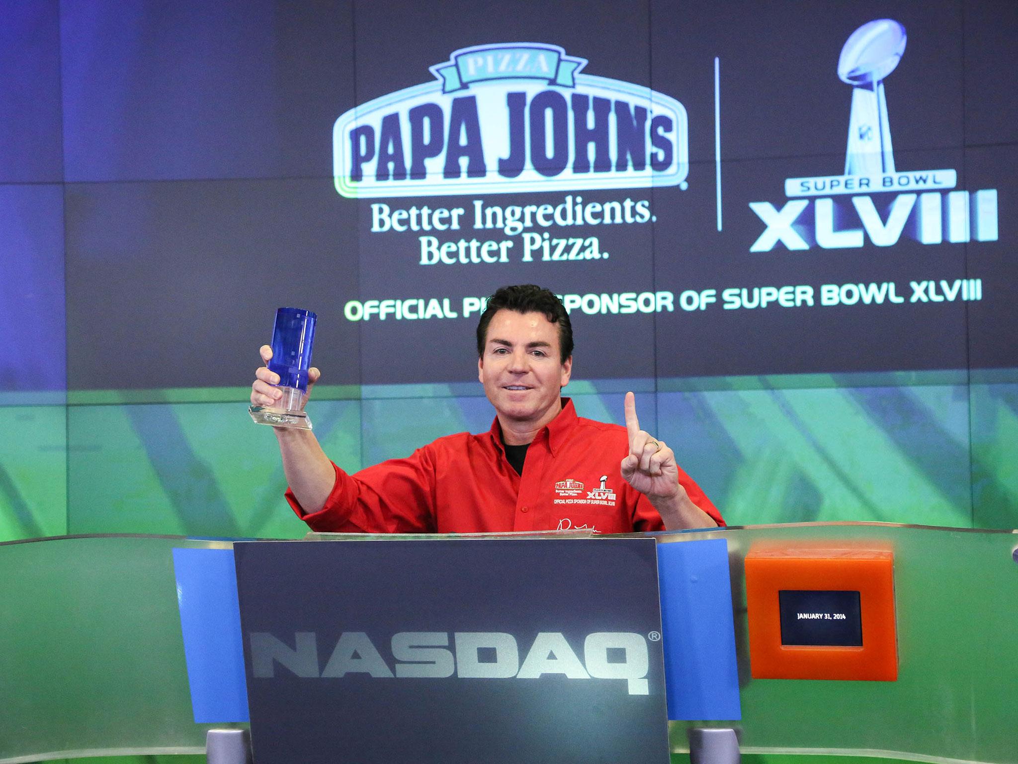 Papa Johns CEO John Schnatter has landed his company in hot water