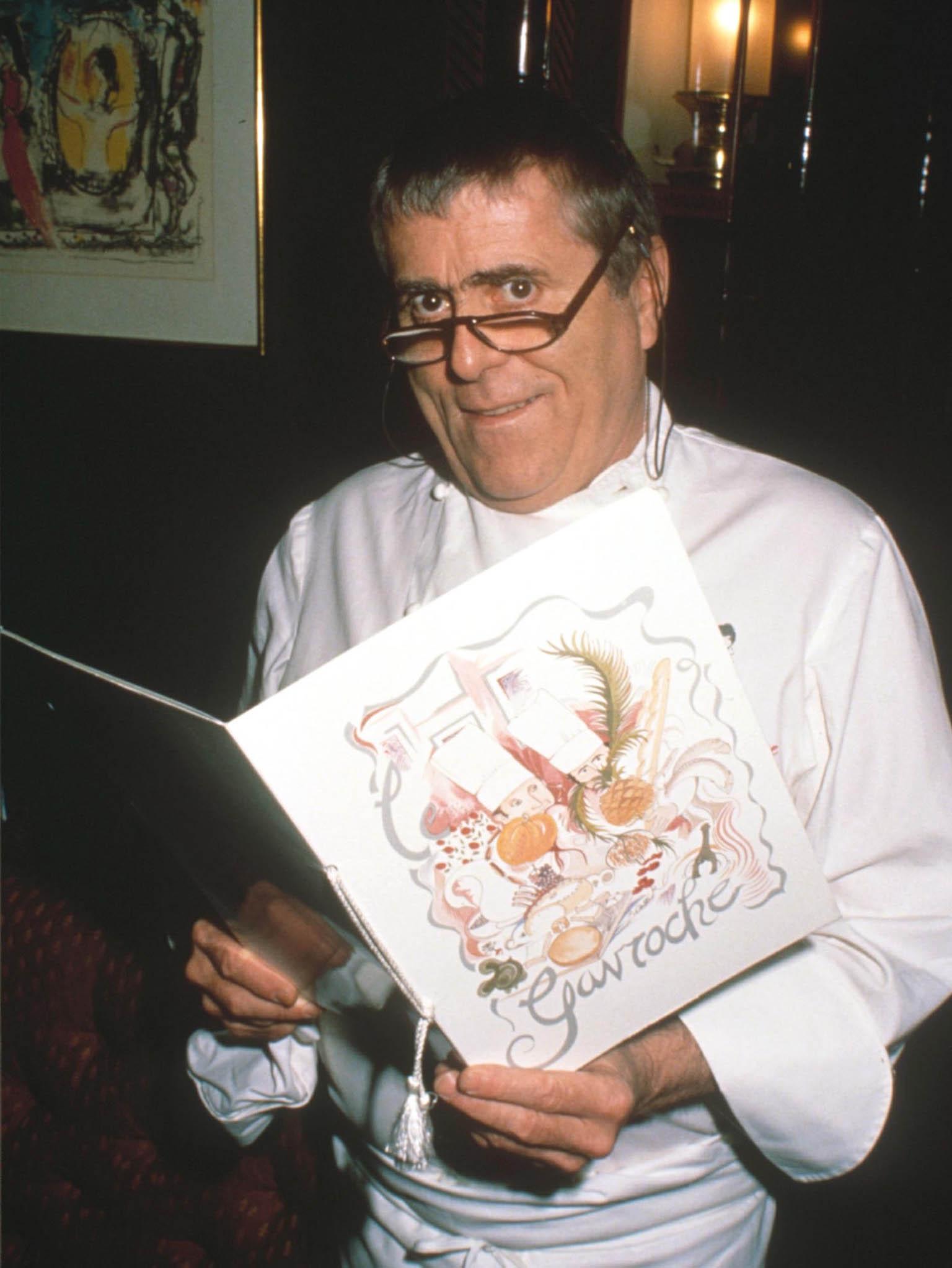 Albert Roux at La Gavrouche in 1989 (Rex)