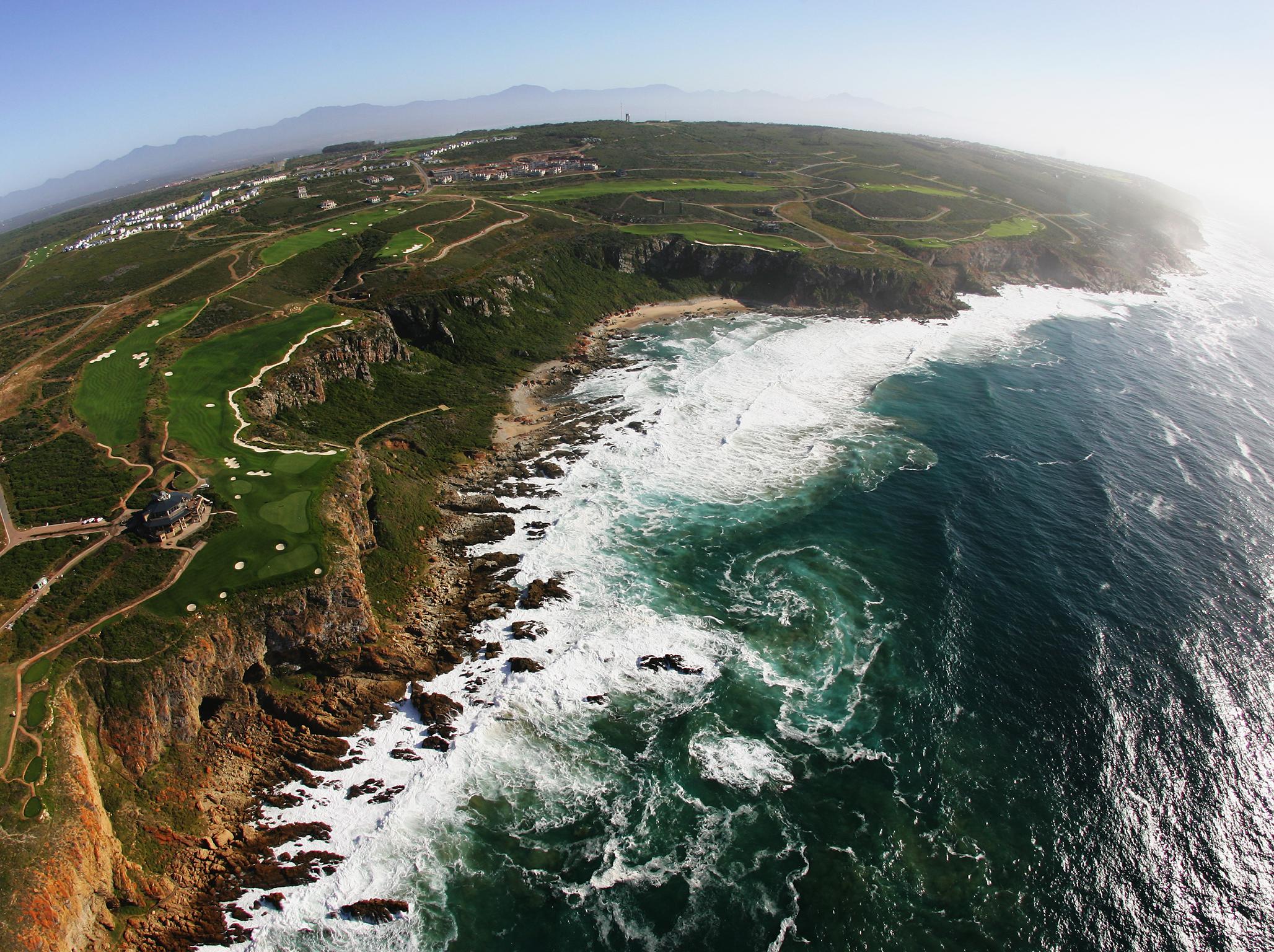 The Cave Course in particular is one of the most striking courses in the world.