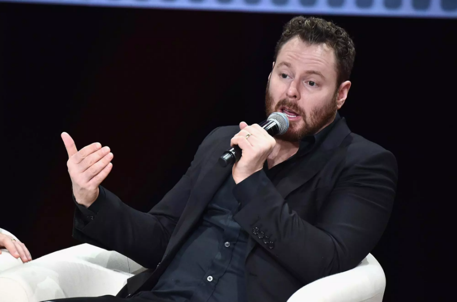 Entrepreneur and philanthropist Sean Parker speaks onstage