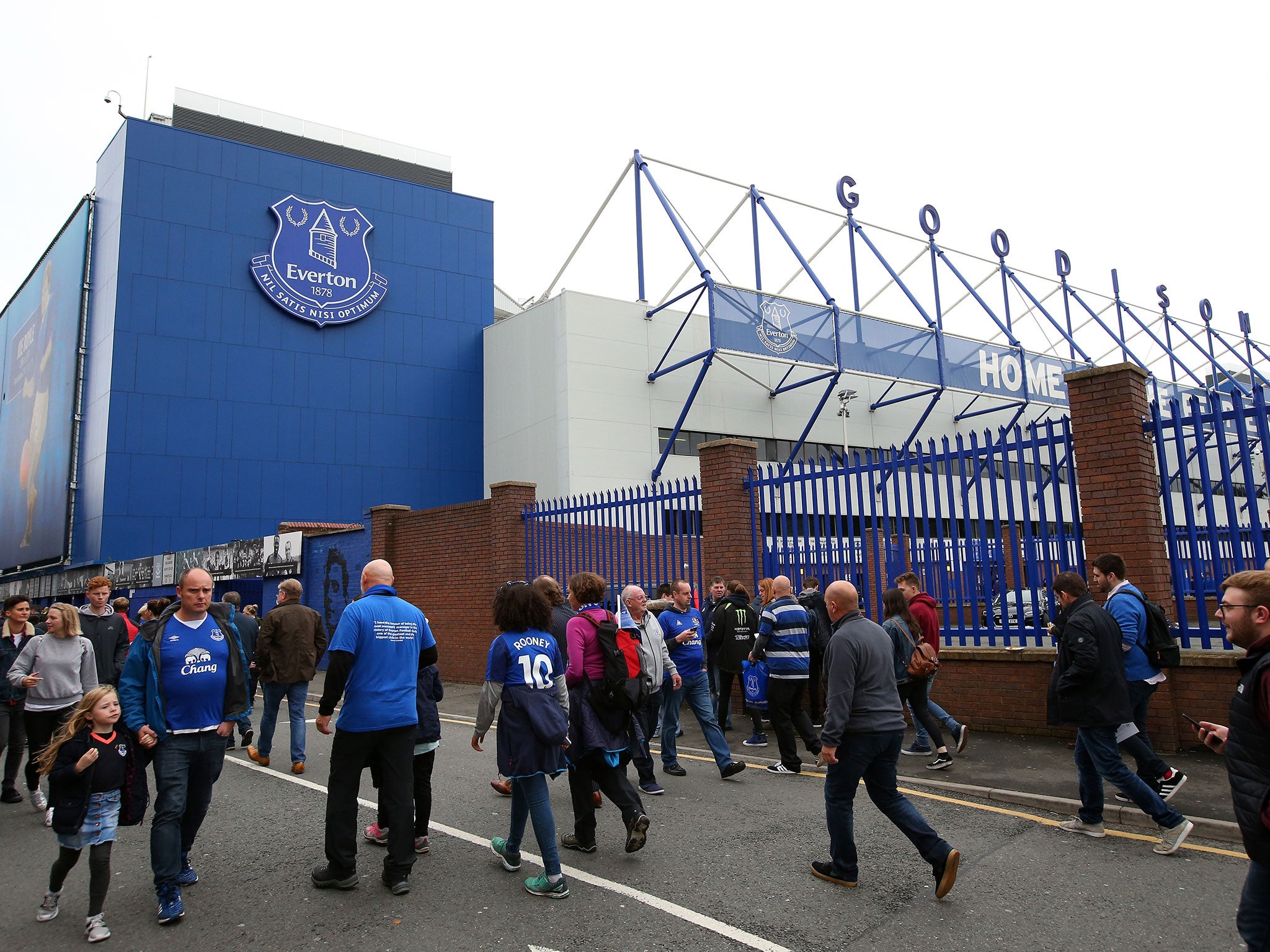 Everton have been at Goodison Park since 1892