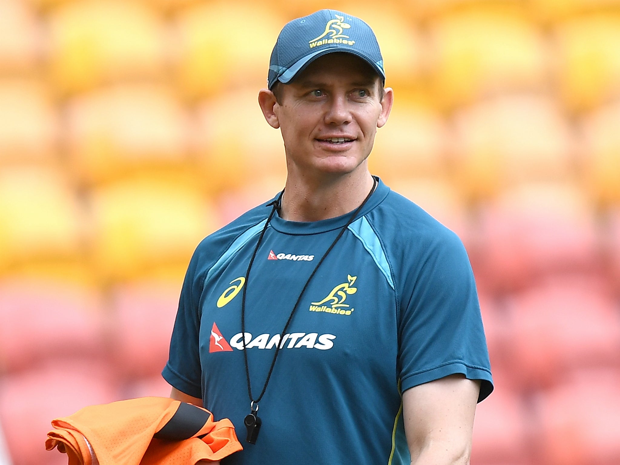 Stephen Larkham jibed his former head coach Jones by labelling him 'spoilt'