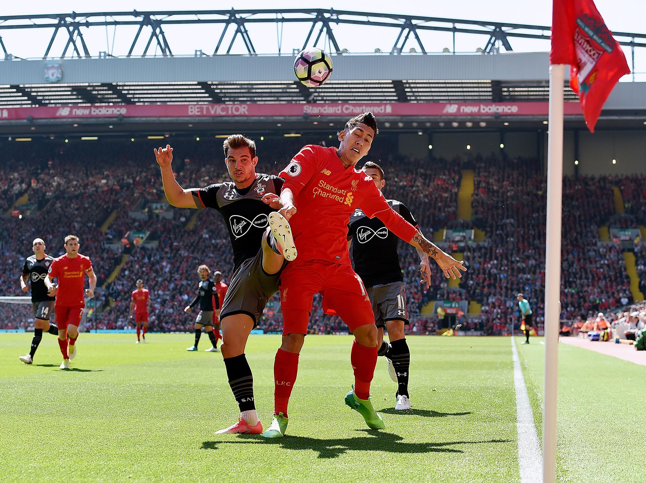 Liverpool and Southampton face off at Anfield