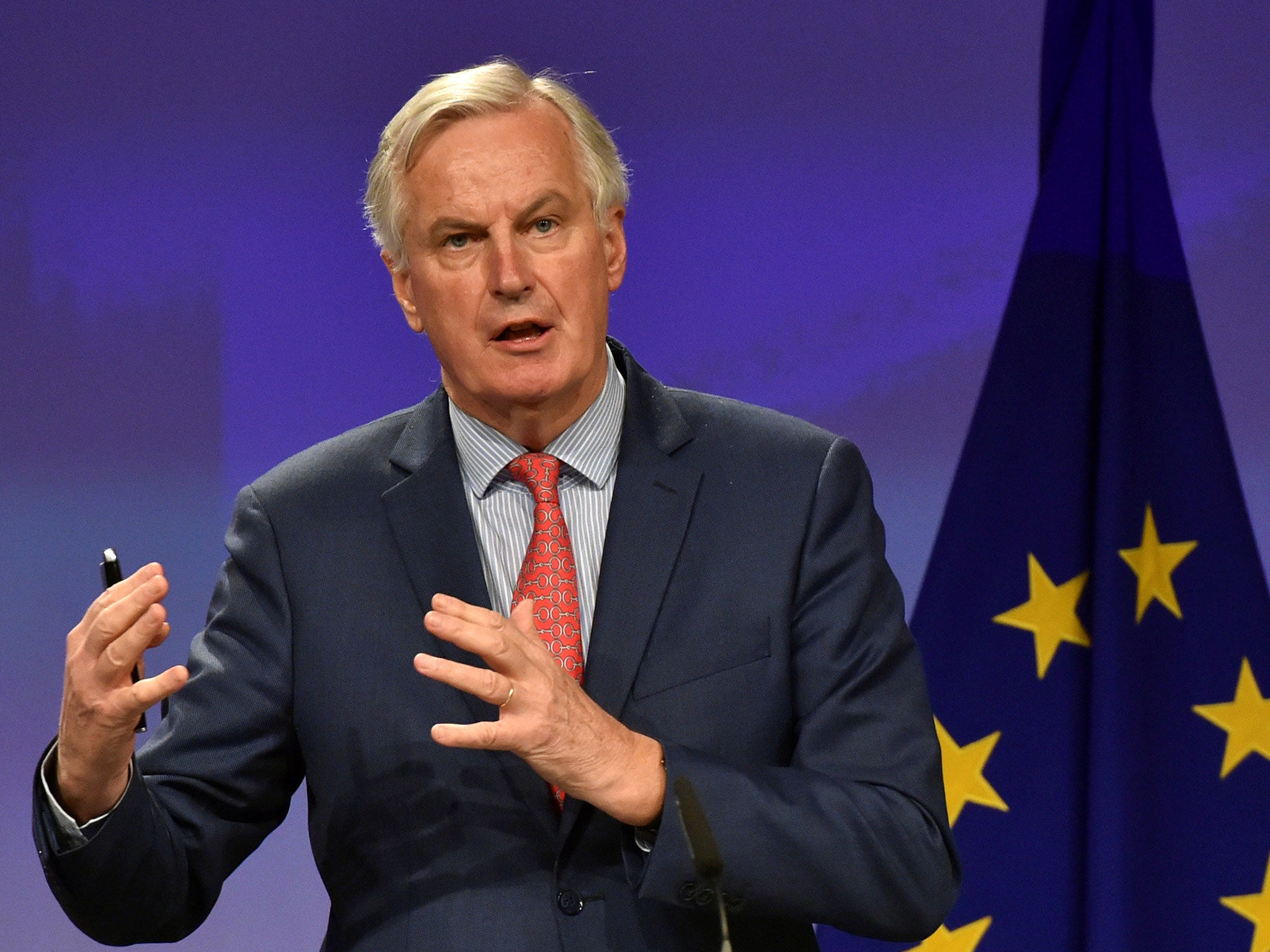 European Union's chief Brexit negotiator Michel Barnier said on Monday he hoped a deal could be reached in the next few days