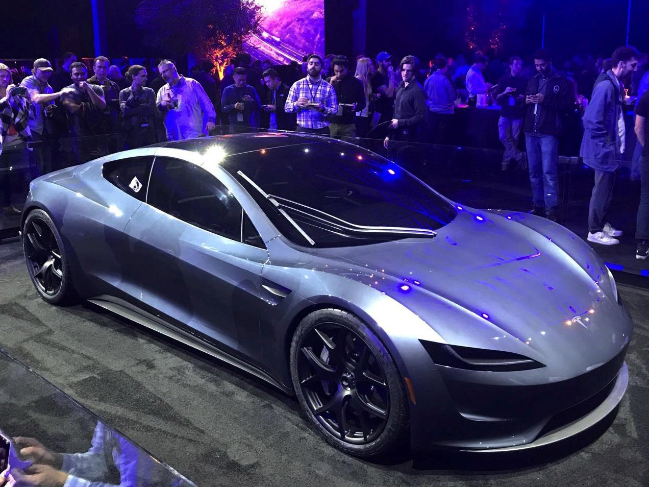 Elon Musk and Tesla are set on driving the all-electric revolution for cars – pictured is the 2020 Roadster