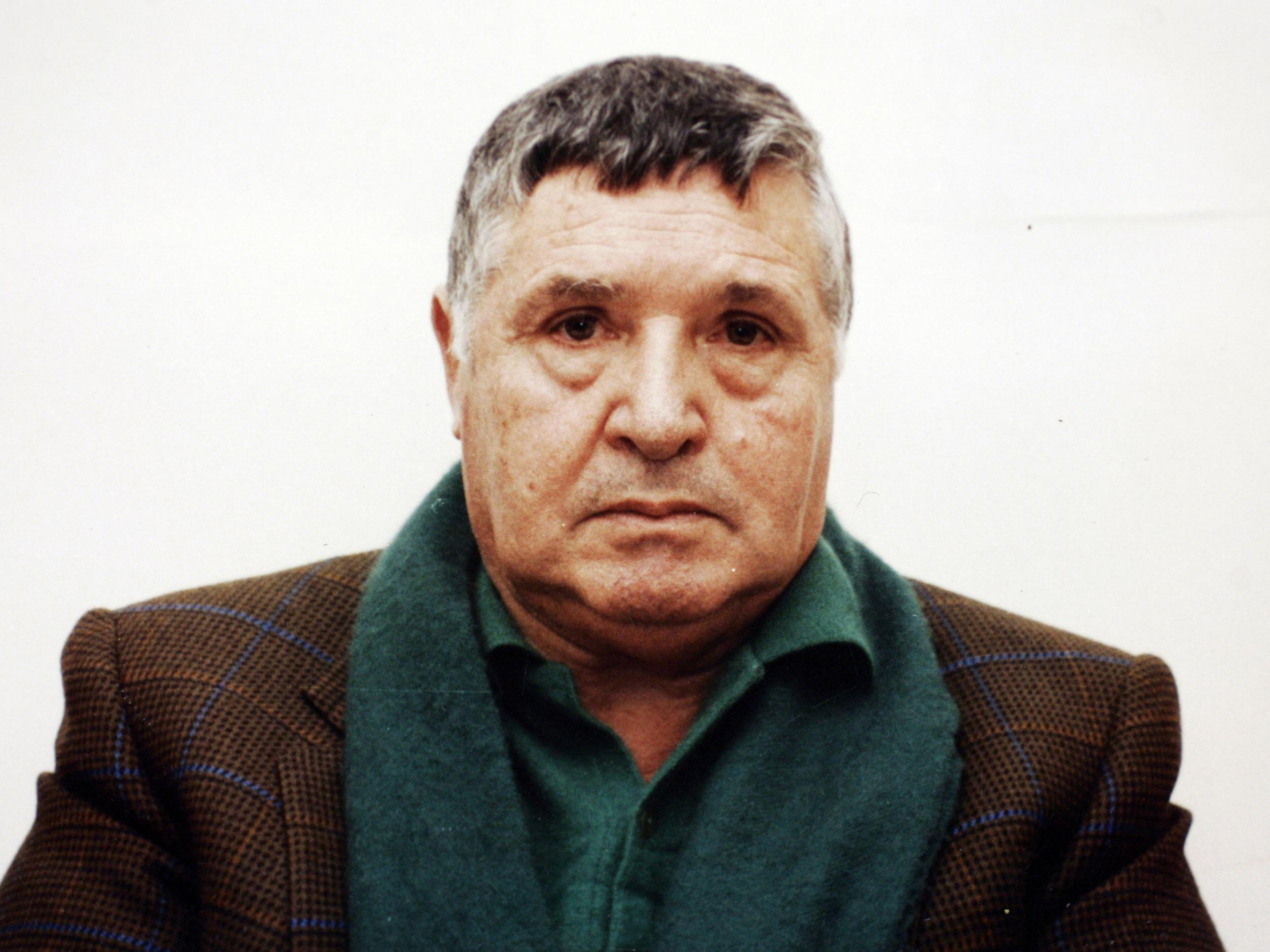 Sicilian mafia boss Salvatore 'Toto' Riina