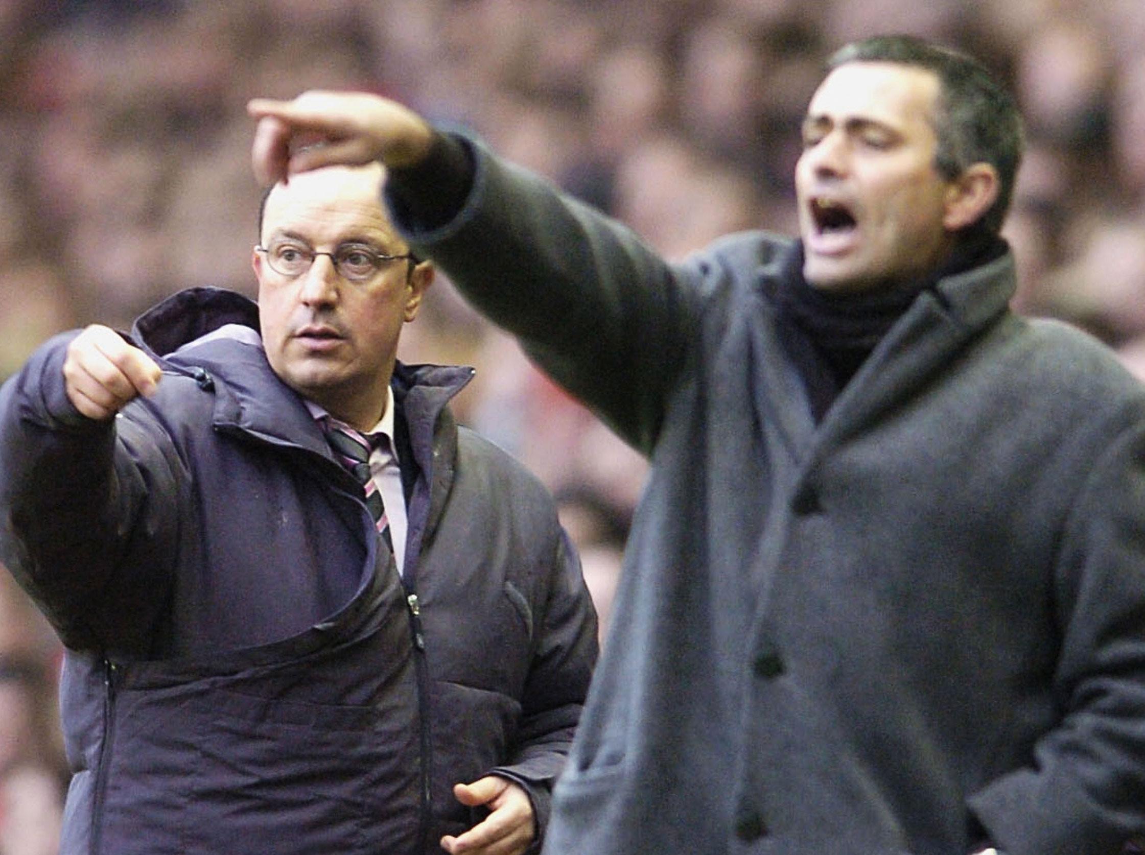 &#13;
Benitez and Mourinho have a rivalry that stretches back well over a decade &#13;