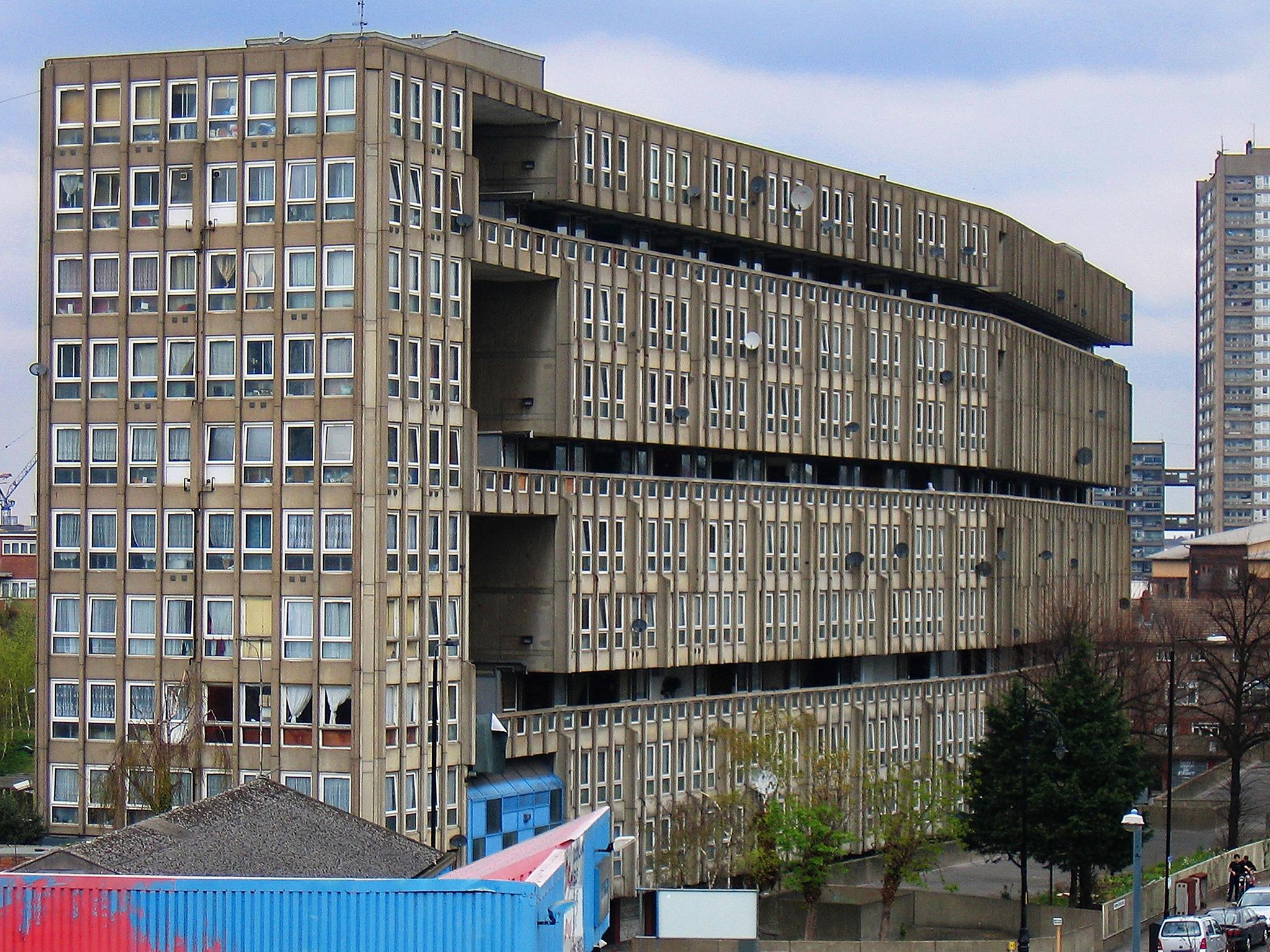 A slice of brutalism: the Robin Hood Gardens estate