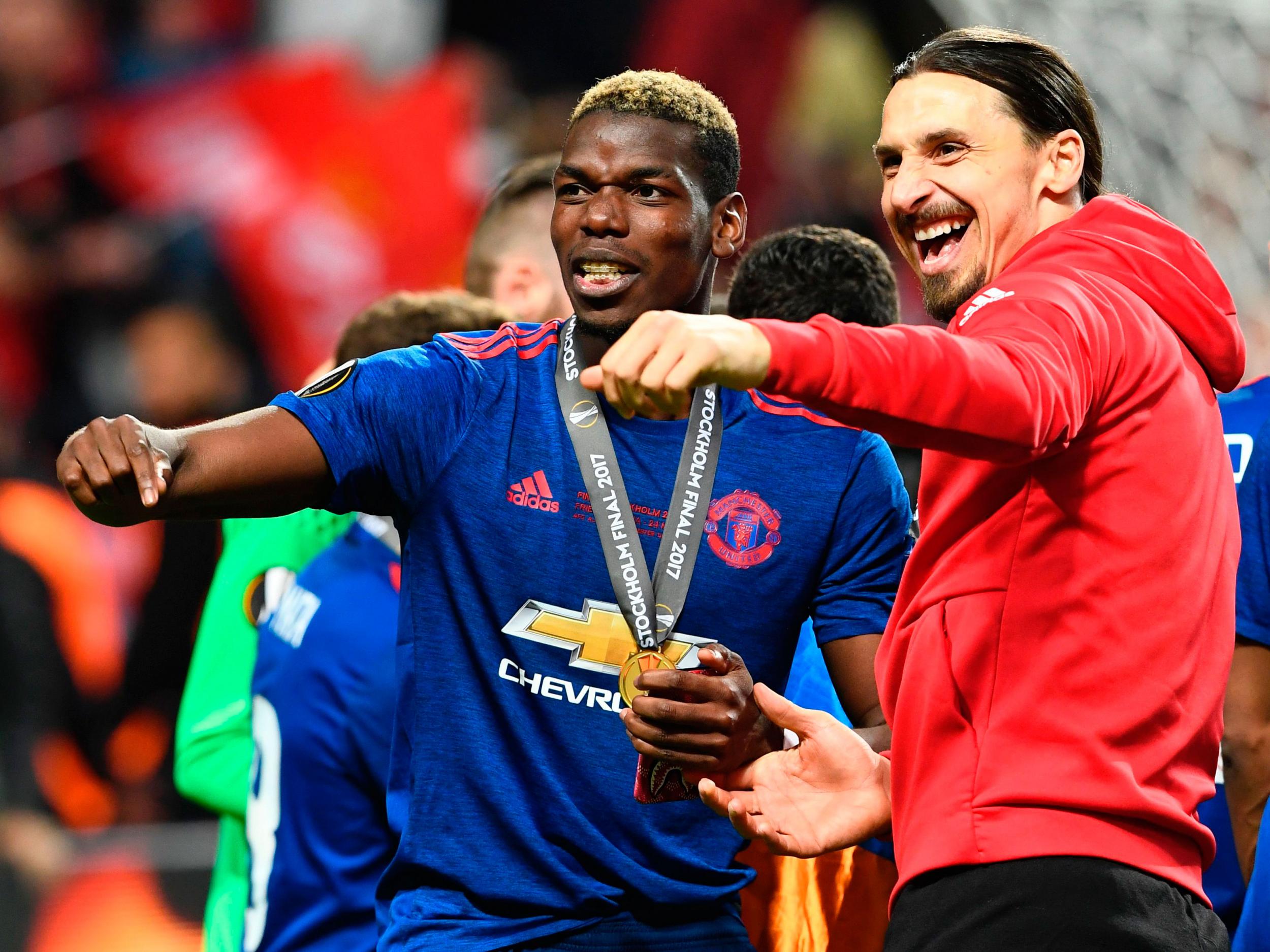 Paul Pogba and Zlatan Ibrahimovic have not played together since April