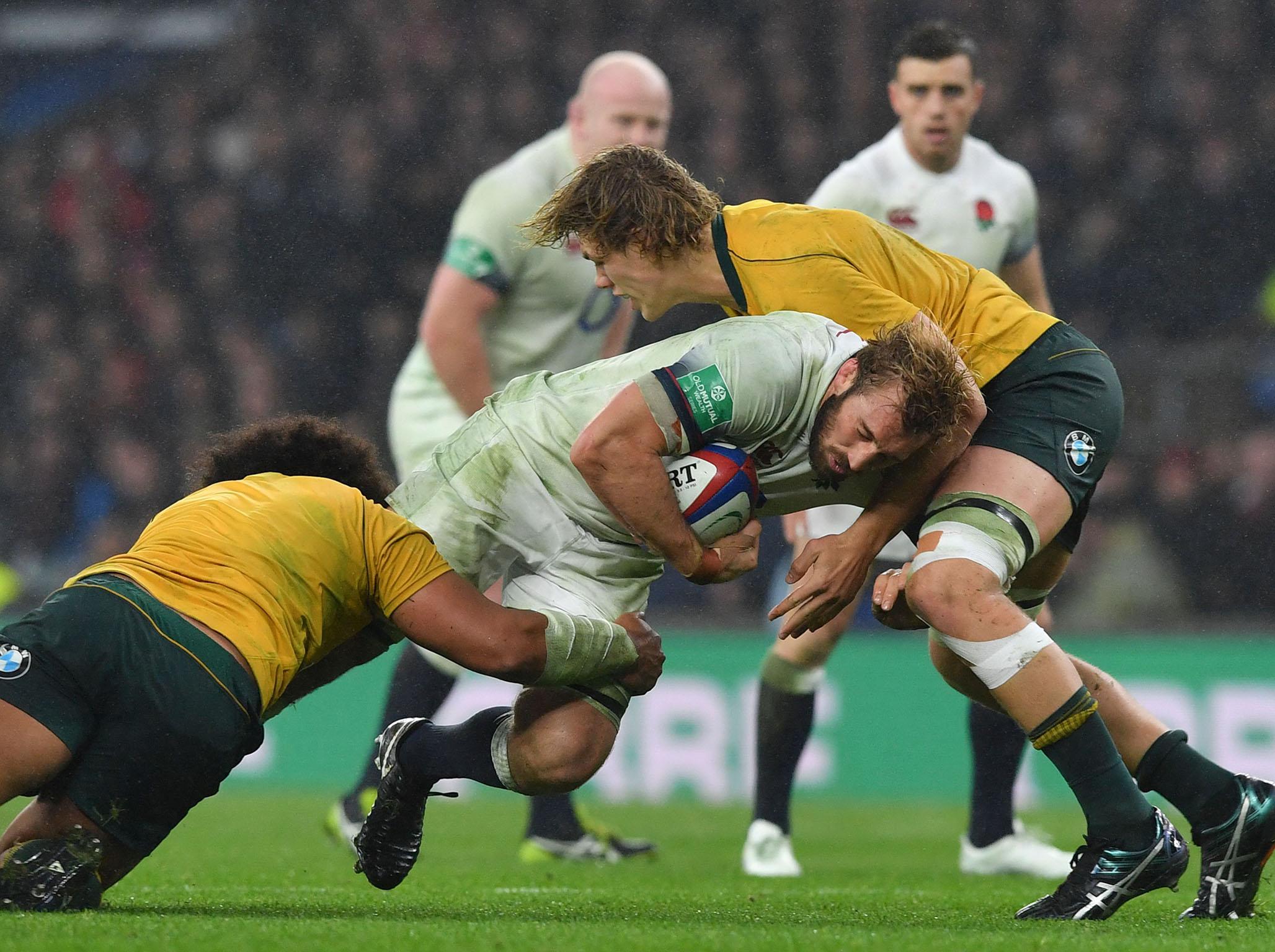 Chris Robshaw will co-captain England with George Ford (AFP/Getty)