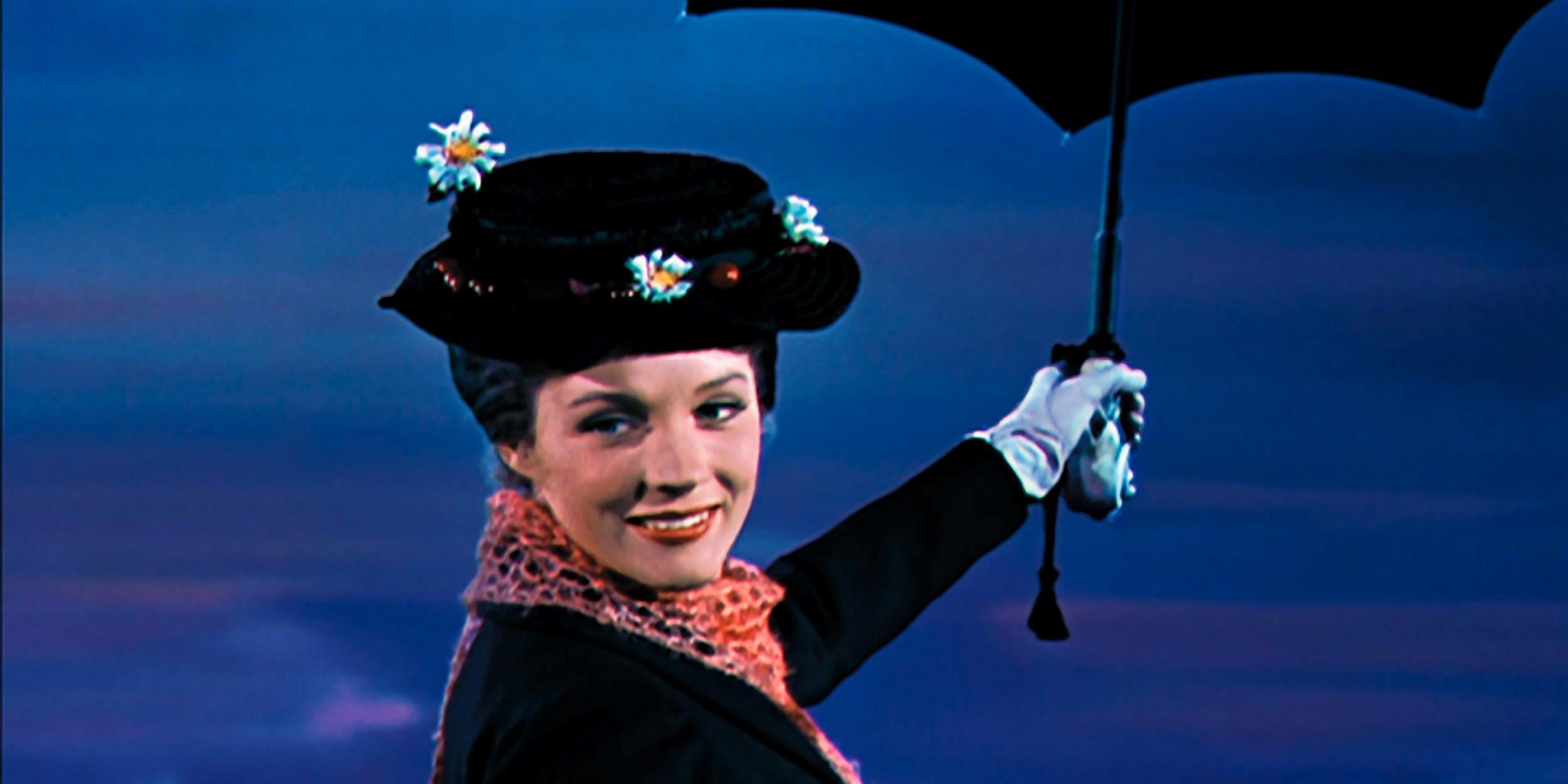 Julie Andrews as Mary Poppins