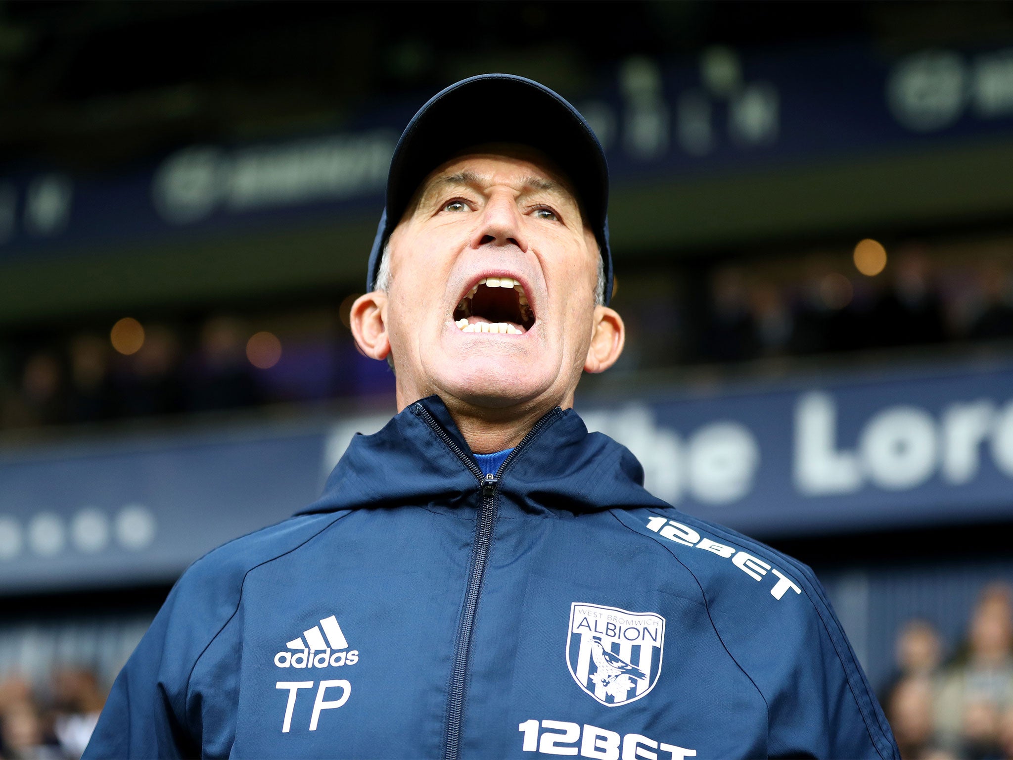 Tony Pulis is under severe pressure at WBA