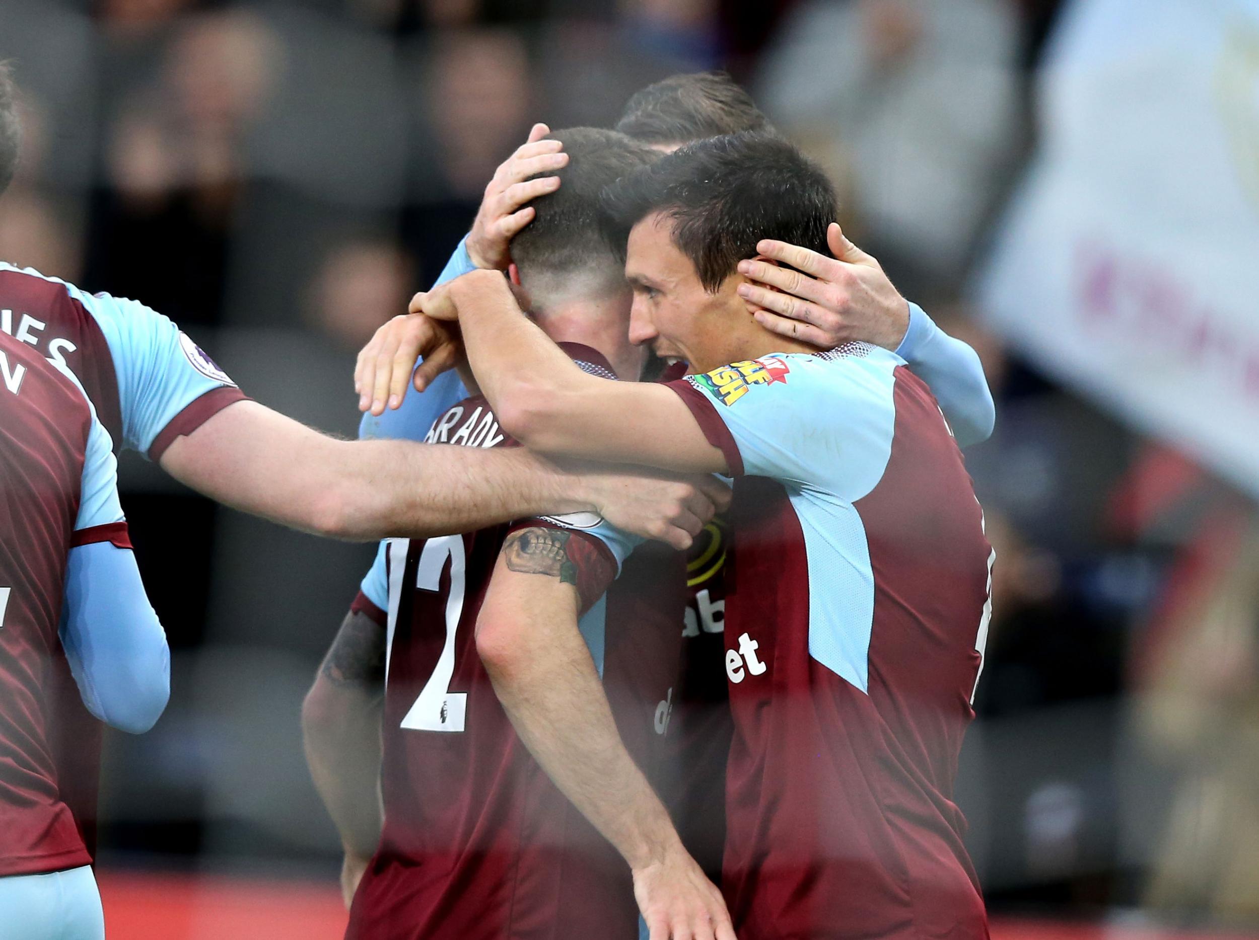 Jack Cork helped heap more misery on his former club