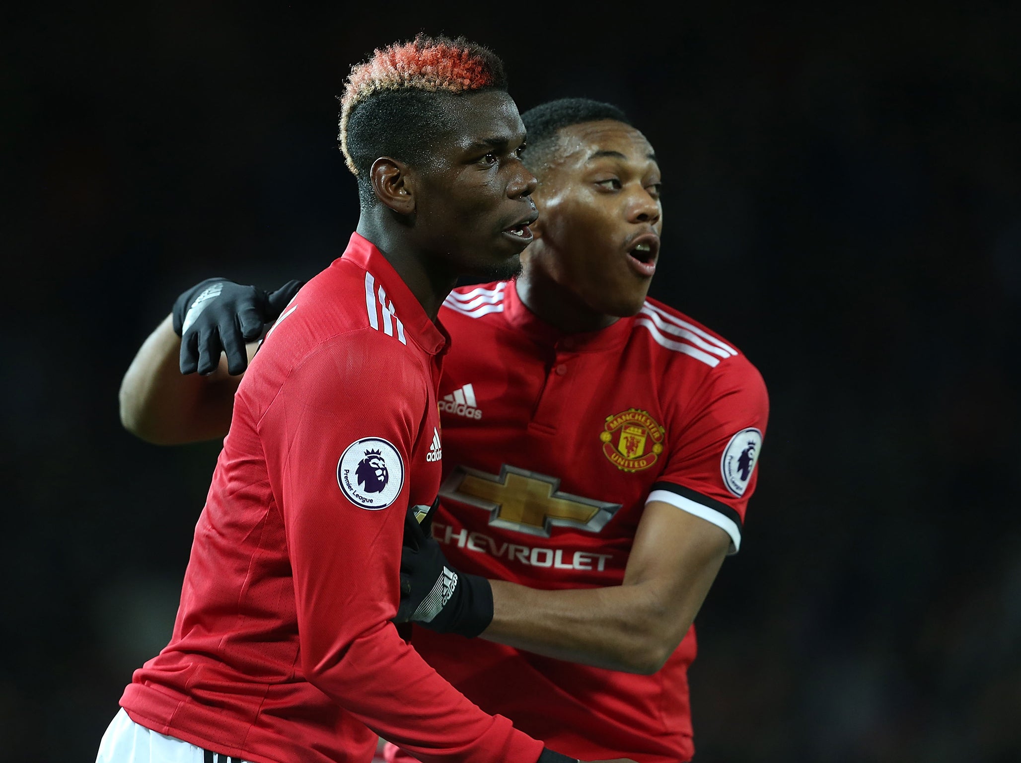 Paul Pogba was in inspirational form on his first-team return