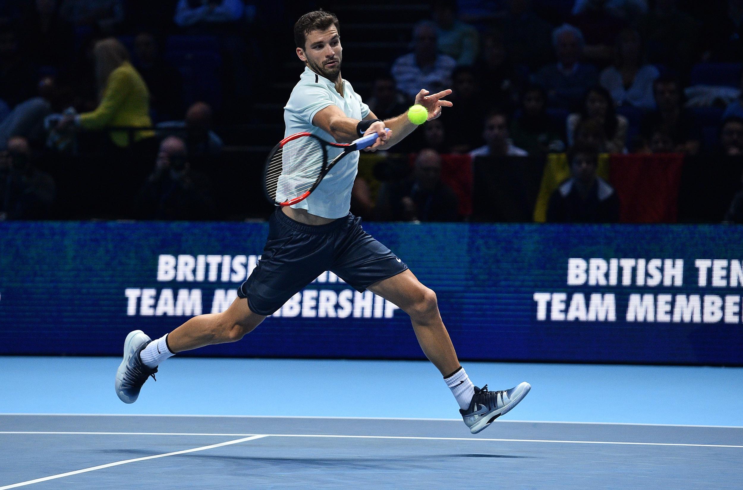 &#13;
Dimitrov won the season-ending tournament for the first time &#13;