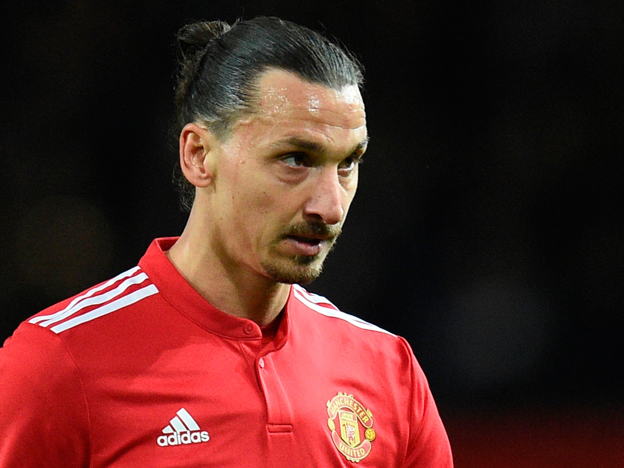 Ibrahimovic made his return for United on Saturday