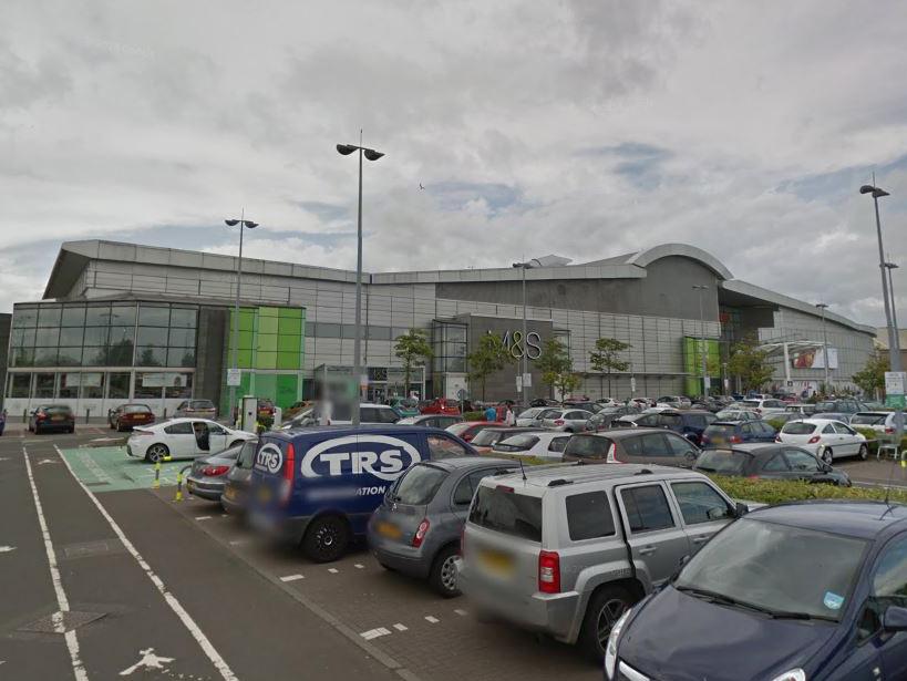 Child targeted outside Braehead Shopping Centre near Glasgow