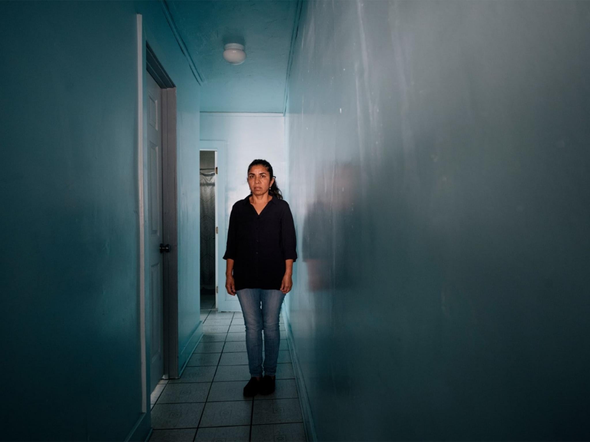 Maria Vazquez, at her home in Los Angeles, alleges that in 2005, the owner of the restaurant where she worked raped her (David Walter Banks/Washington Post)