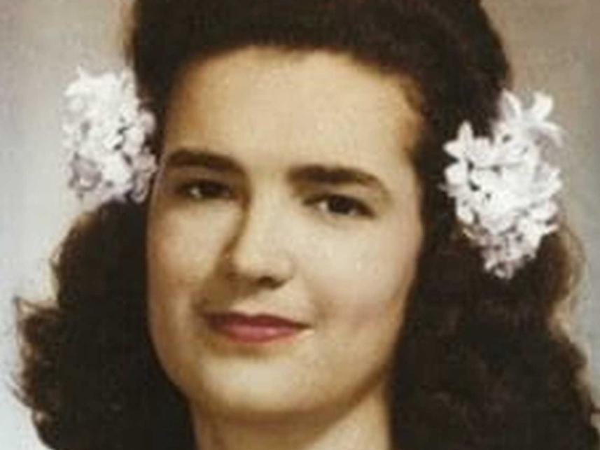 The author's mother, Alvera Fredric, who was born into black family in New Orleans but spent her life passing as white