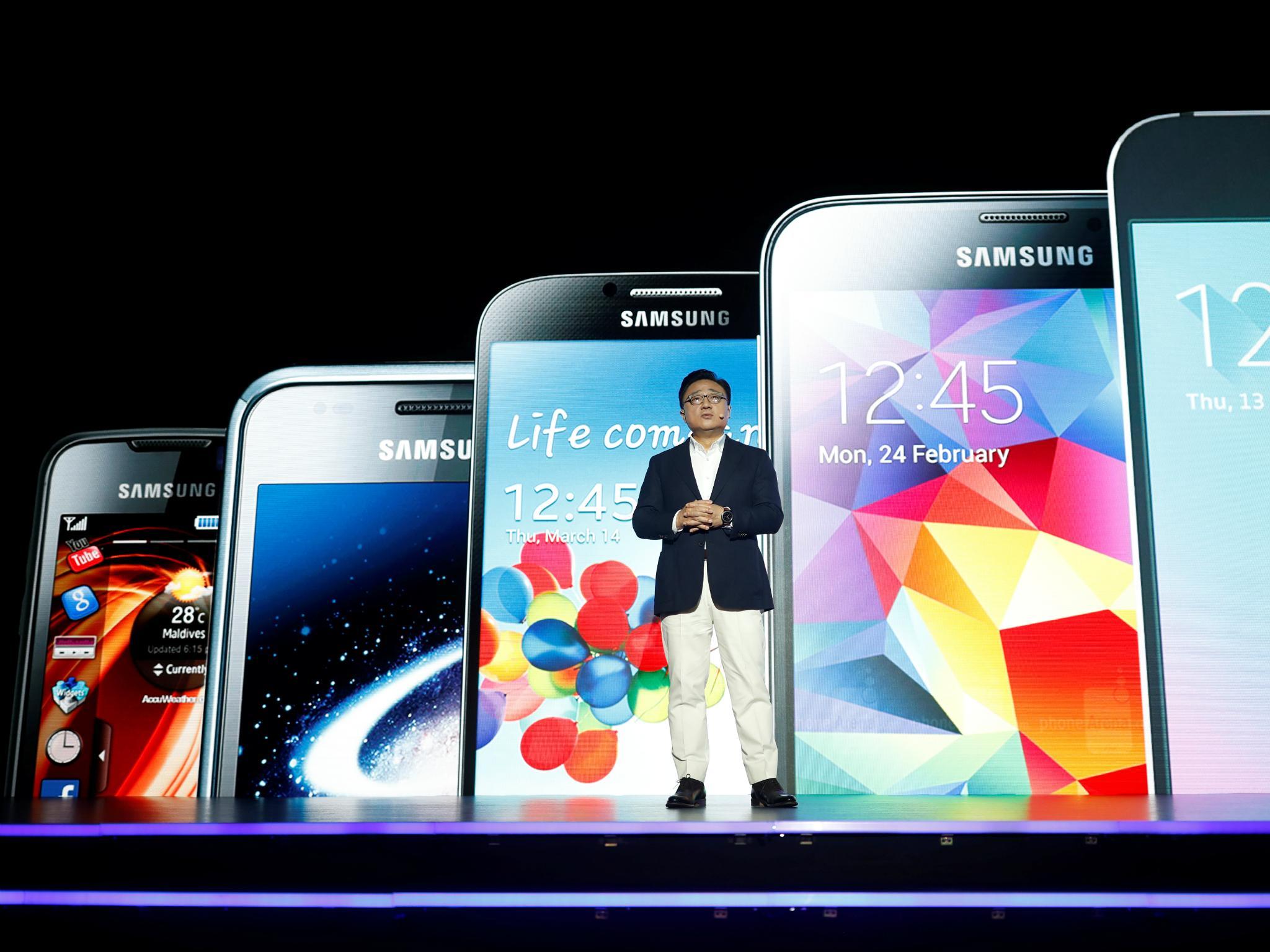 Koh Dong-jin, president of Samsung Electronics' Mobile Communications, gives a speech during a launching ceremony for Samsung Electronics' Galaxy Note 8 in Seoul, South Korea, September 12, 2017