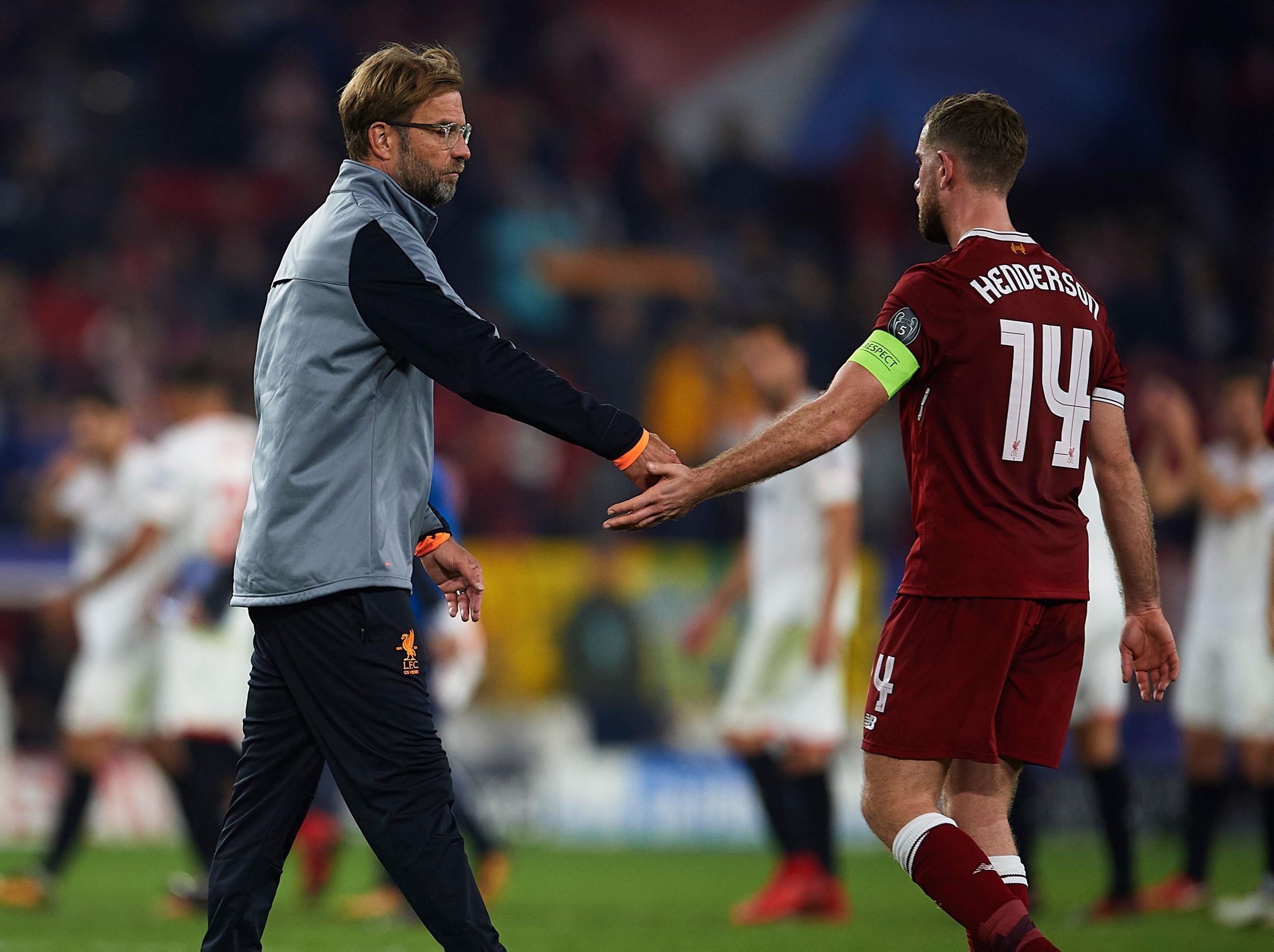 
Henderson echoed the thoughts of his manager 