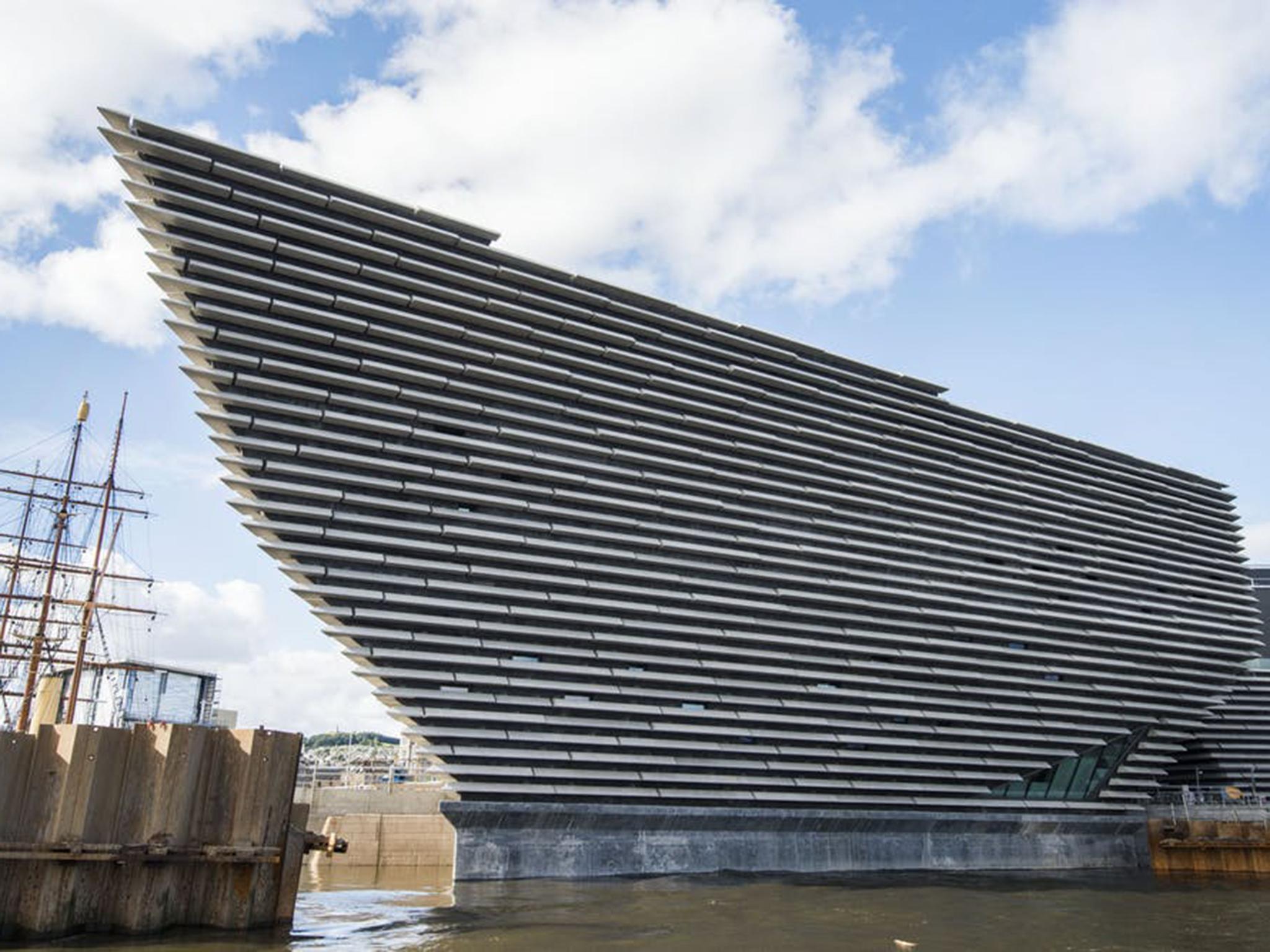 The new Victoria and Albert building, part of the city’s regenerated waterfront