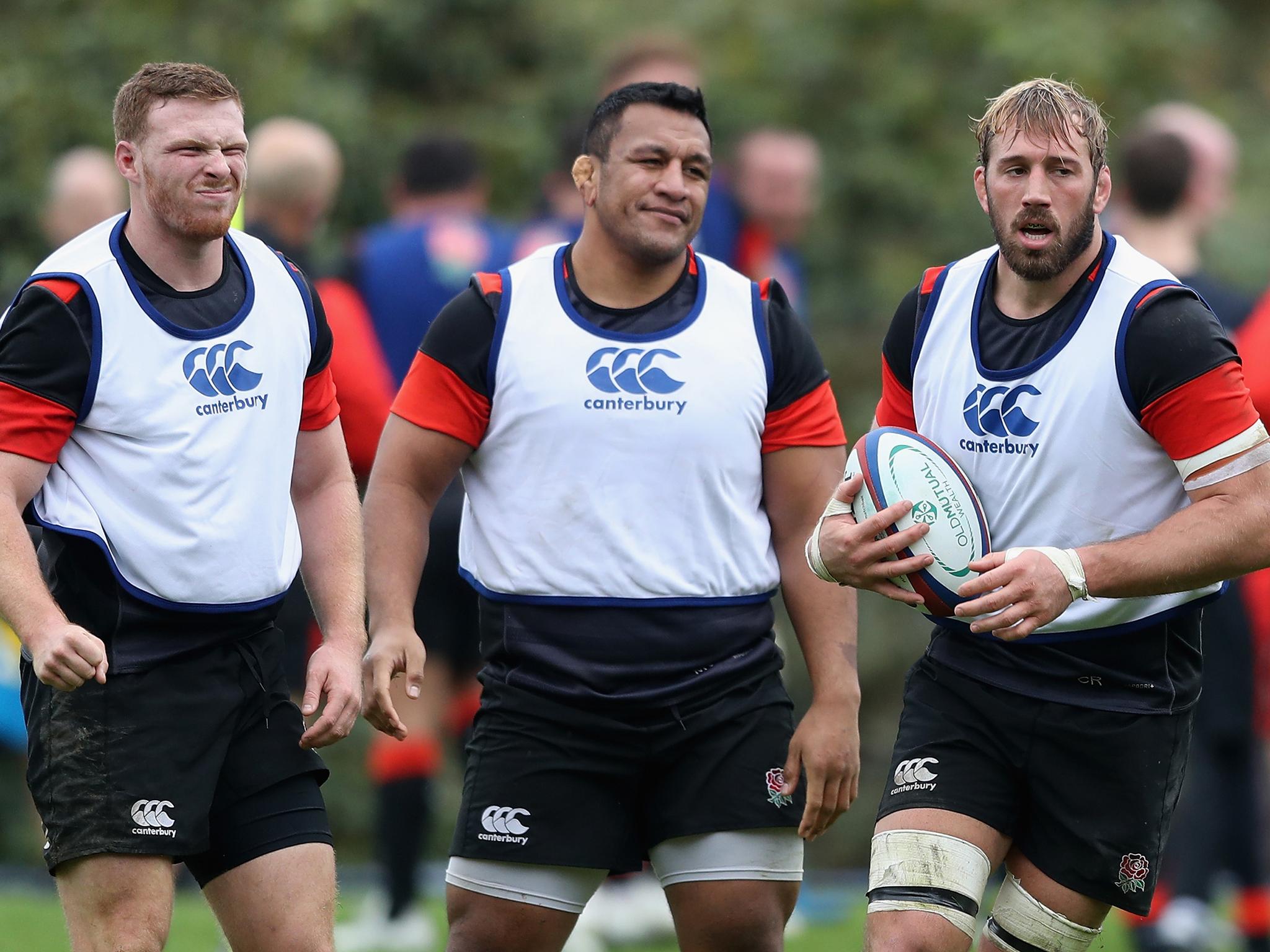 Mako Vunipola (centre) had raised the possibility of donating match fees to the Samoa team