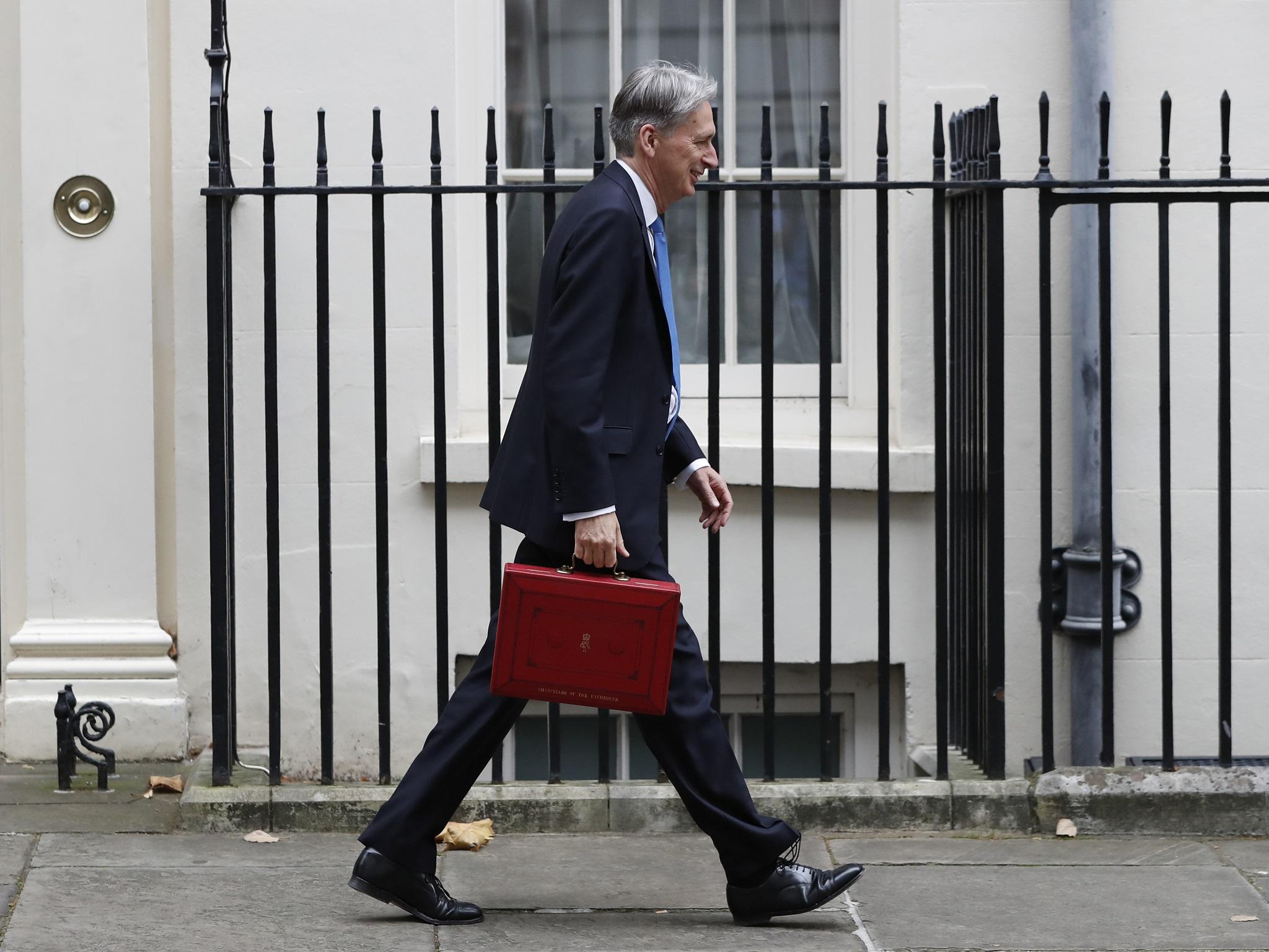 Mr Hammond is still projected by the OBR to be on course to meet his fiscal mandate