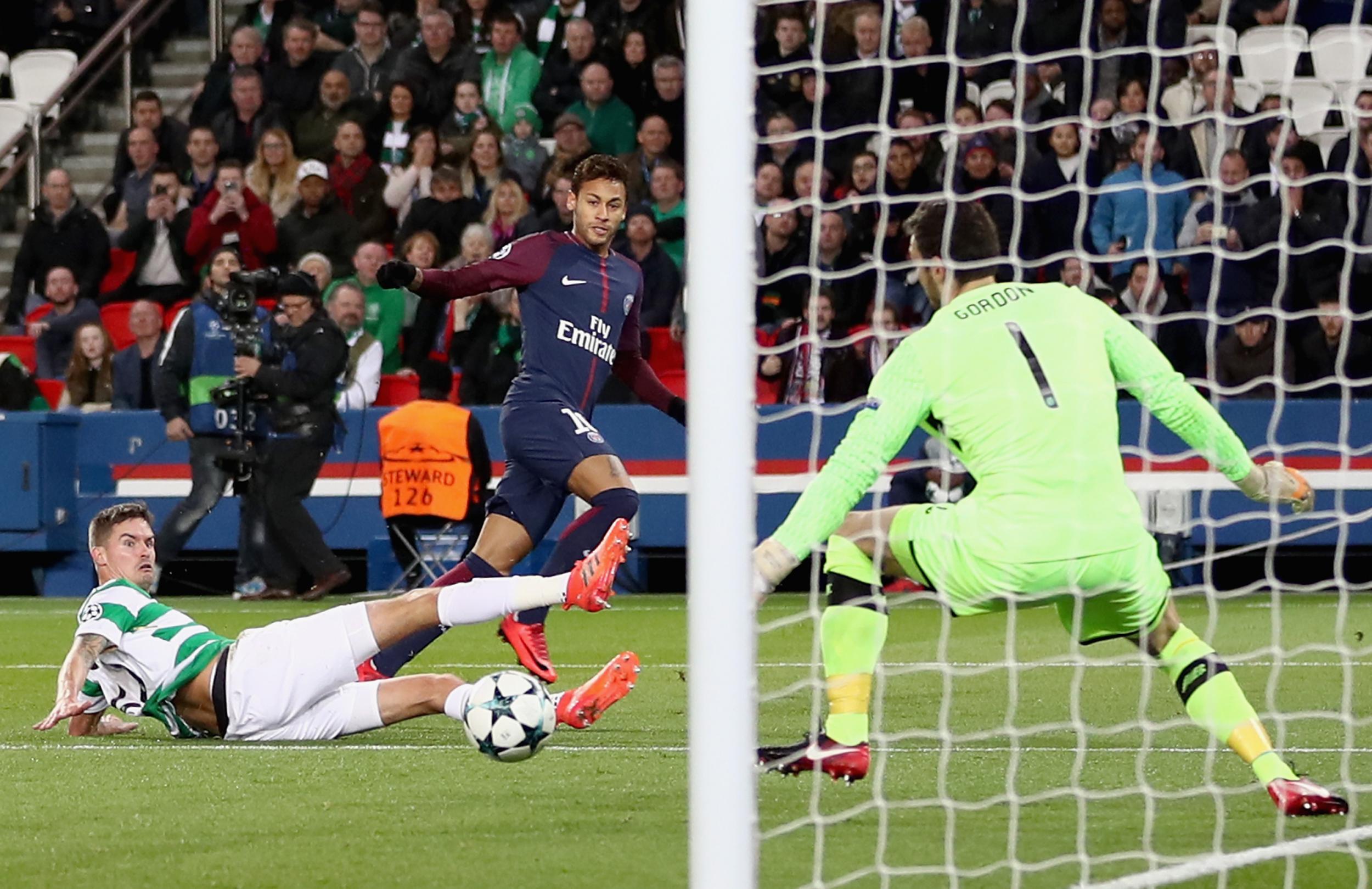 Neymar slots home PSG's opening goal