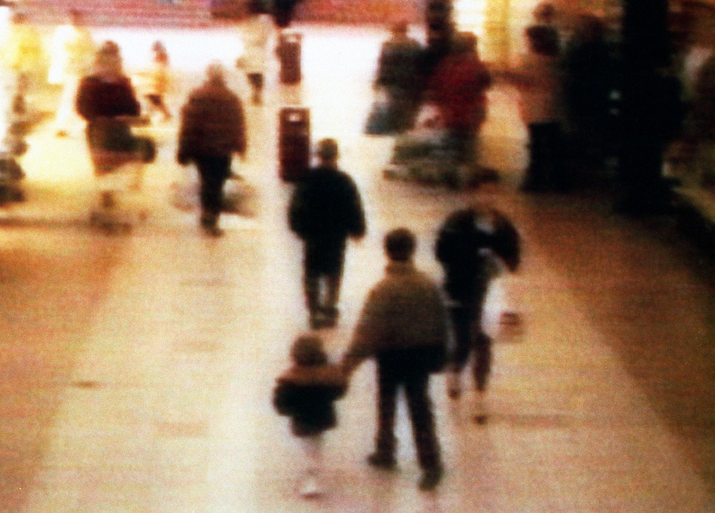 James Bulger, was seen on CCTV being led away to his death