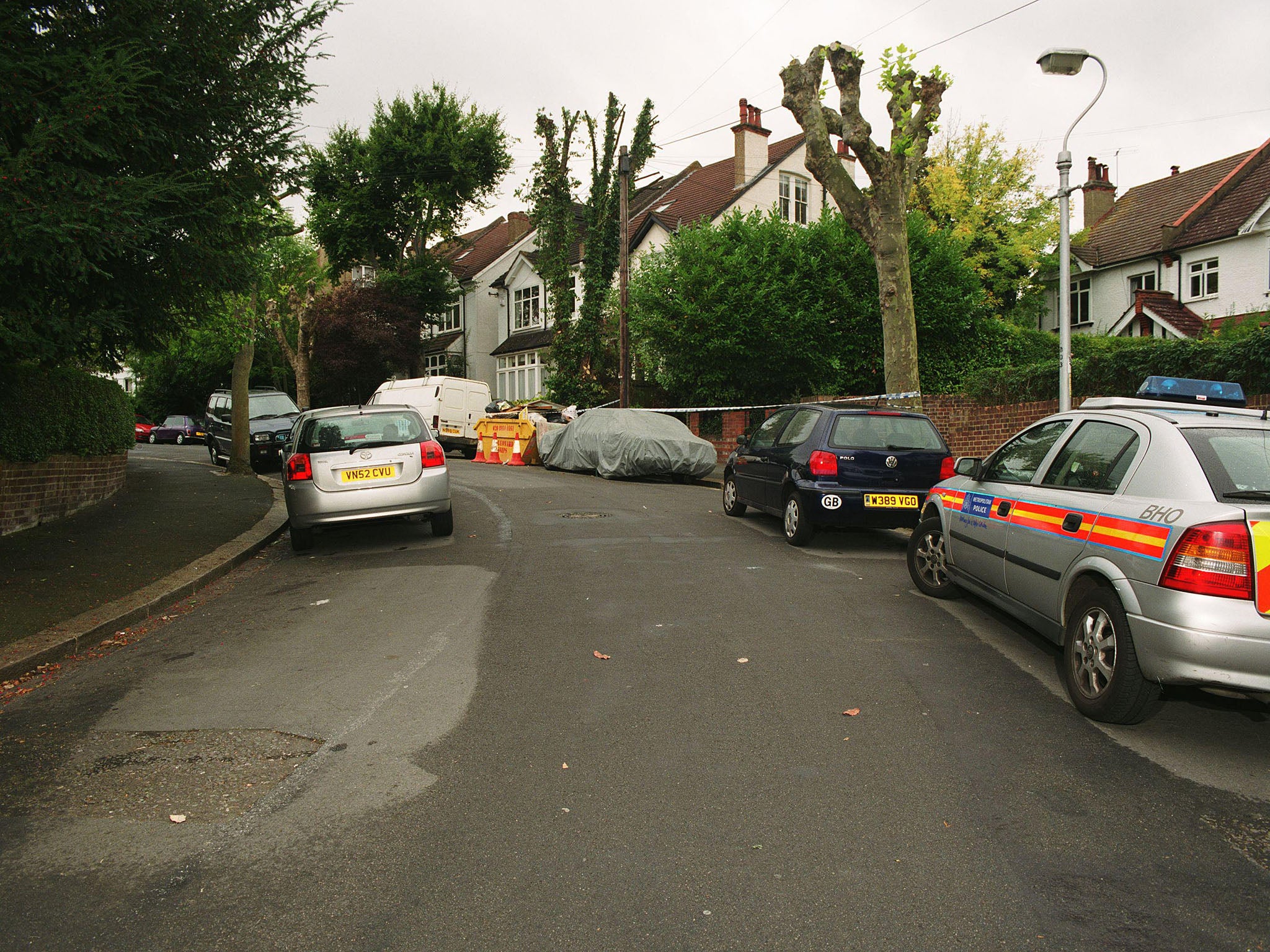 Blenheim Crescent, Croydon, where Ms Bowman was found dead