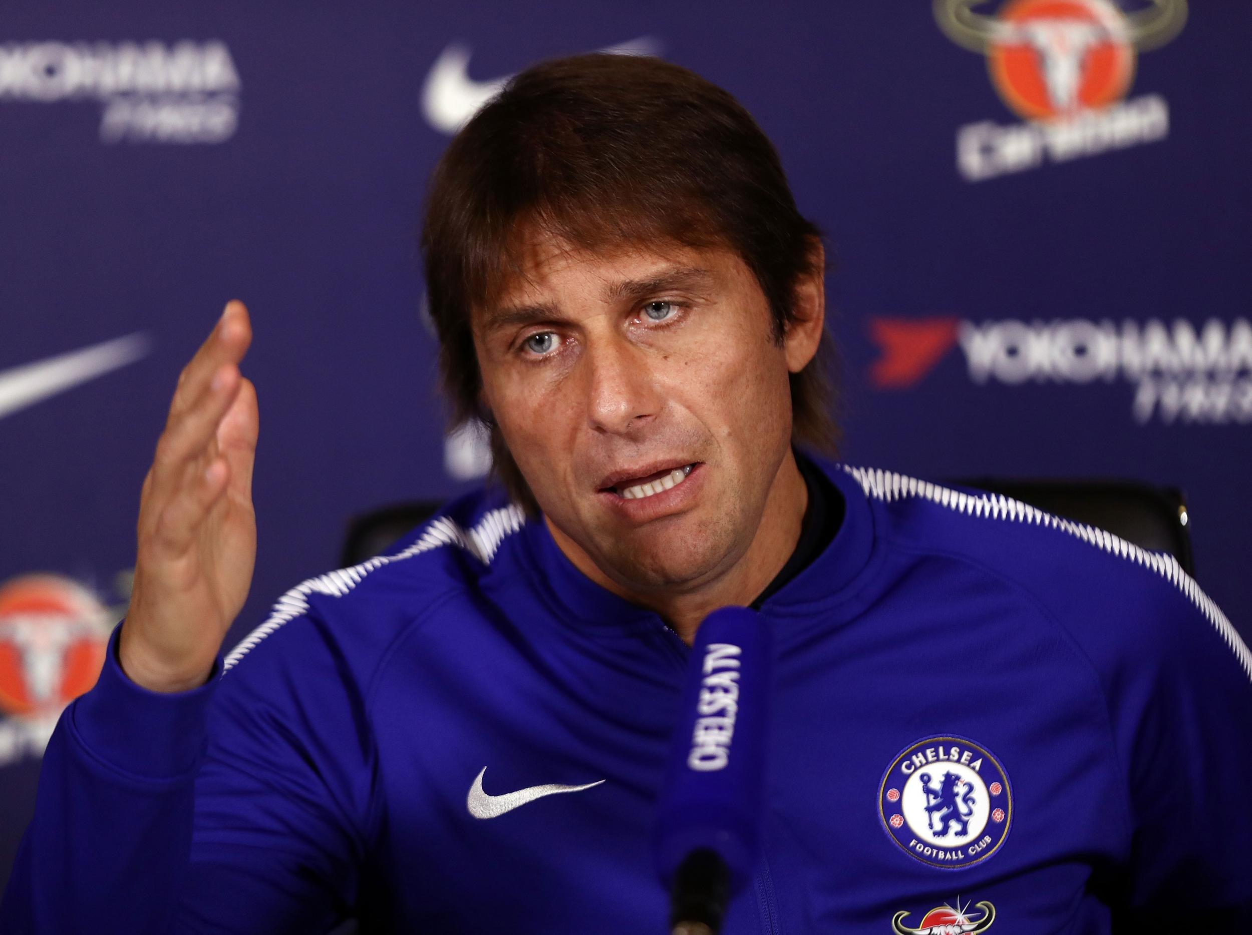 Antonio Conte has seen his side's preparations for this weekend's game with Liverpool hampered